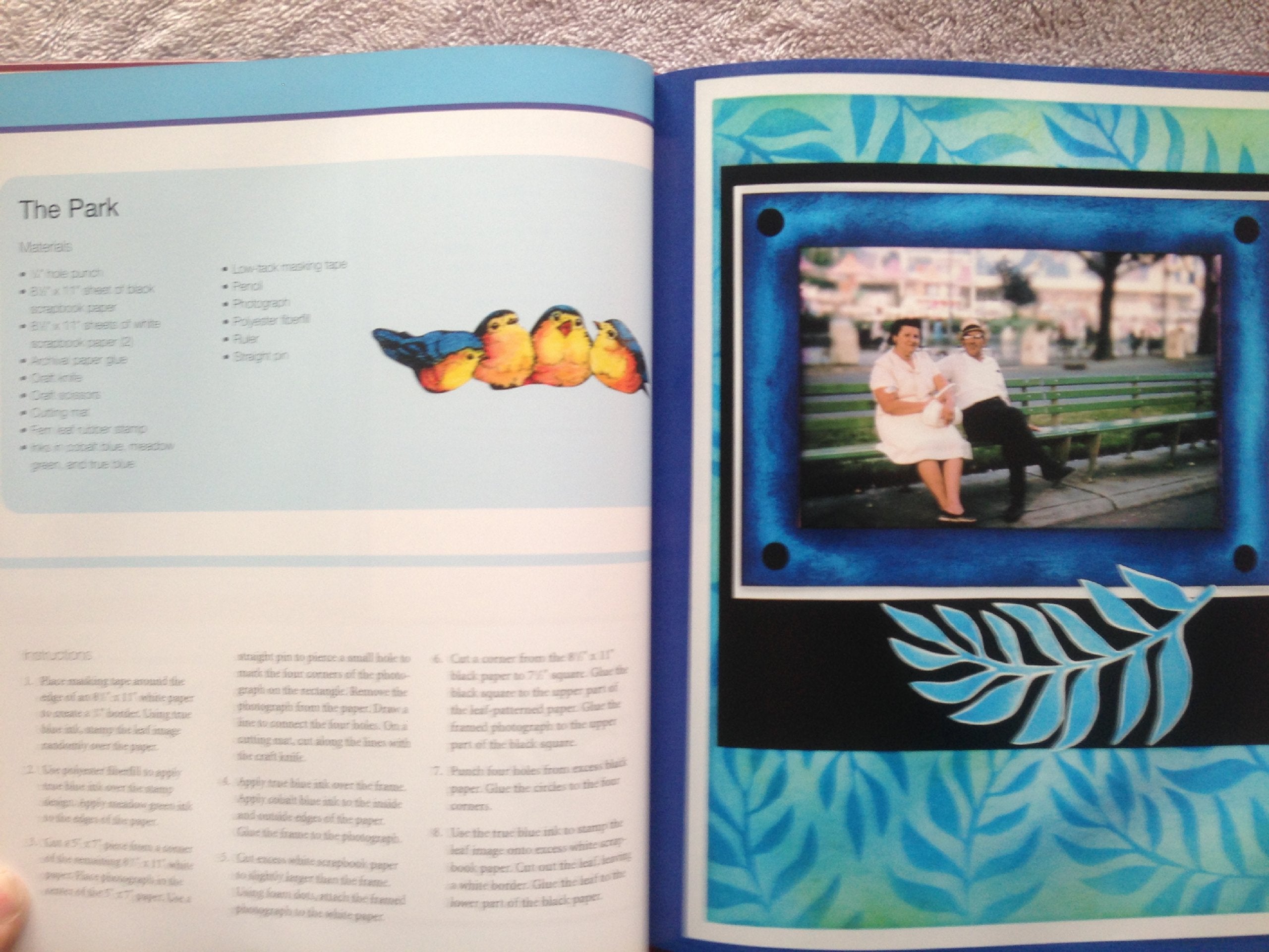 Scrapbooking Techniques: Inking,Used