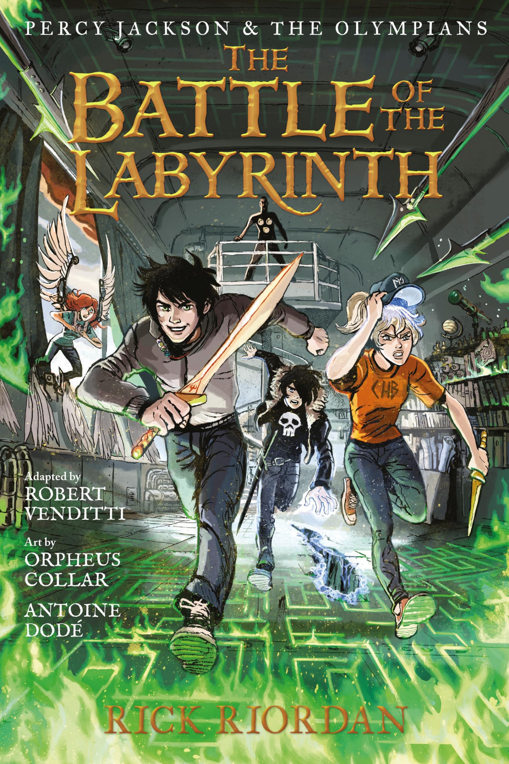 Percy Jackson And The Olympians: Battle Of The Labyrinth: The Graphic Novel, Thepercy Jackson And The Olympians (Percy Jackson