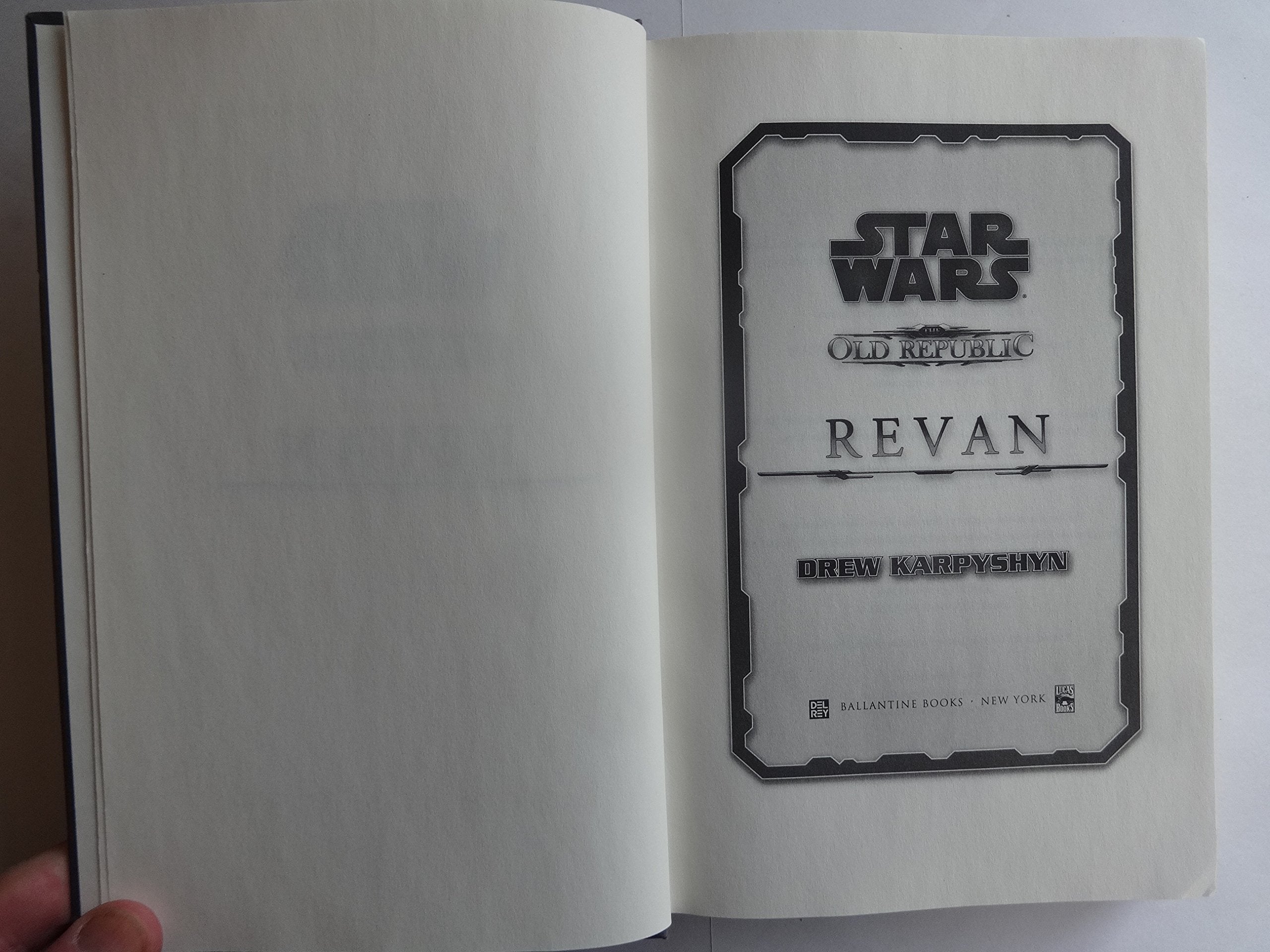 Revan (Star Wars: The Old Republic, Vol. 3),Used