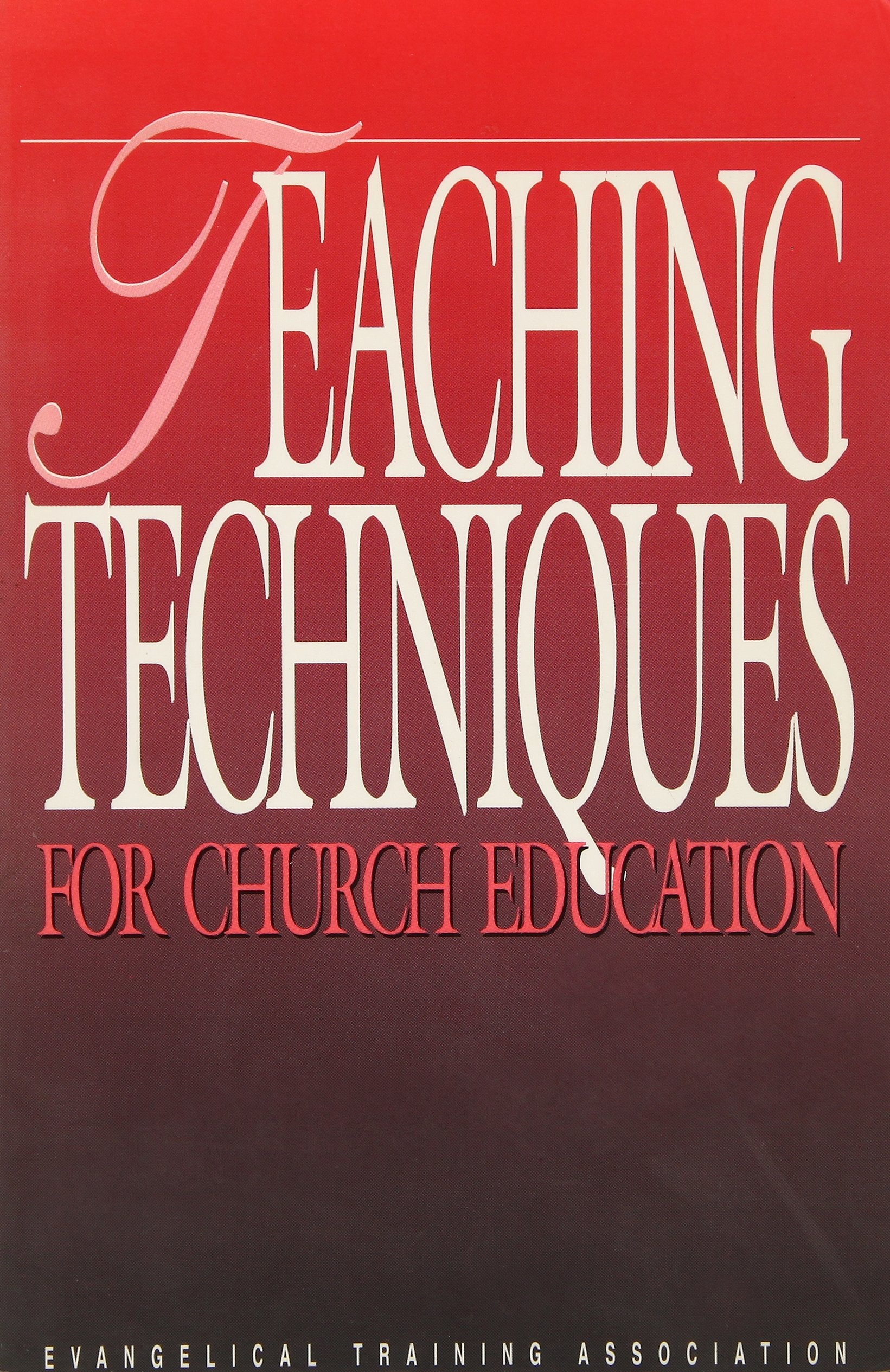 Teaching Techniques For Church Education,Used
