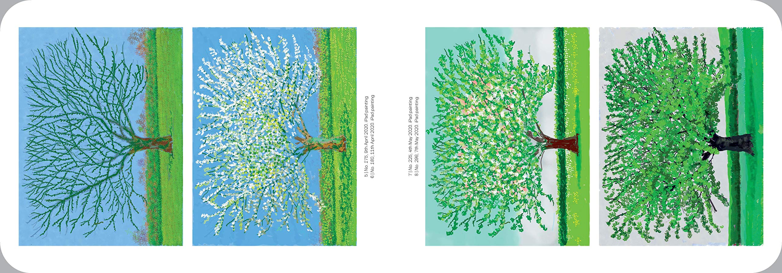 David Hockney: The Arrival of Spring in Normandy, 2020,Used