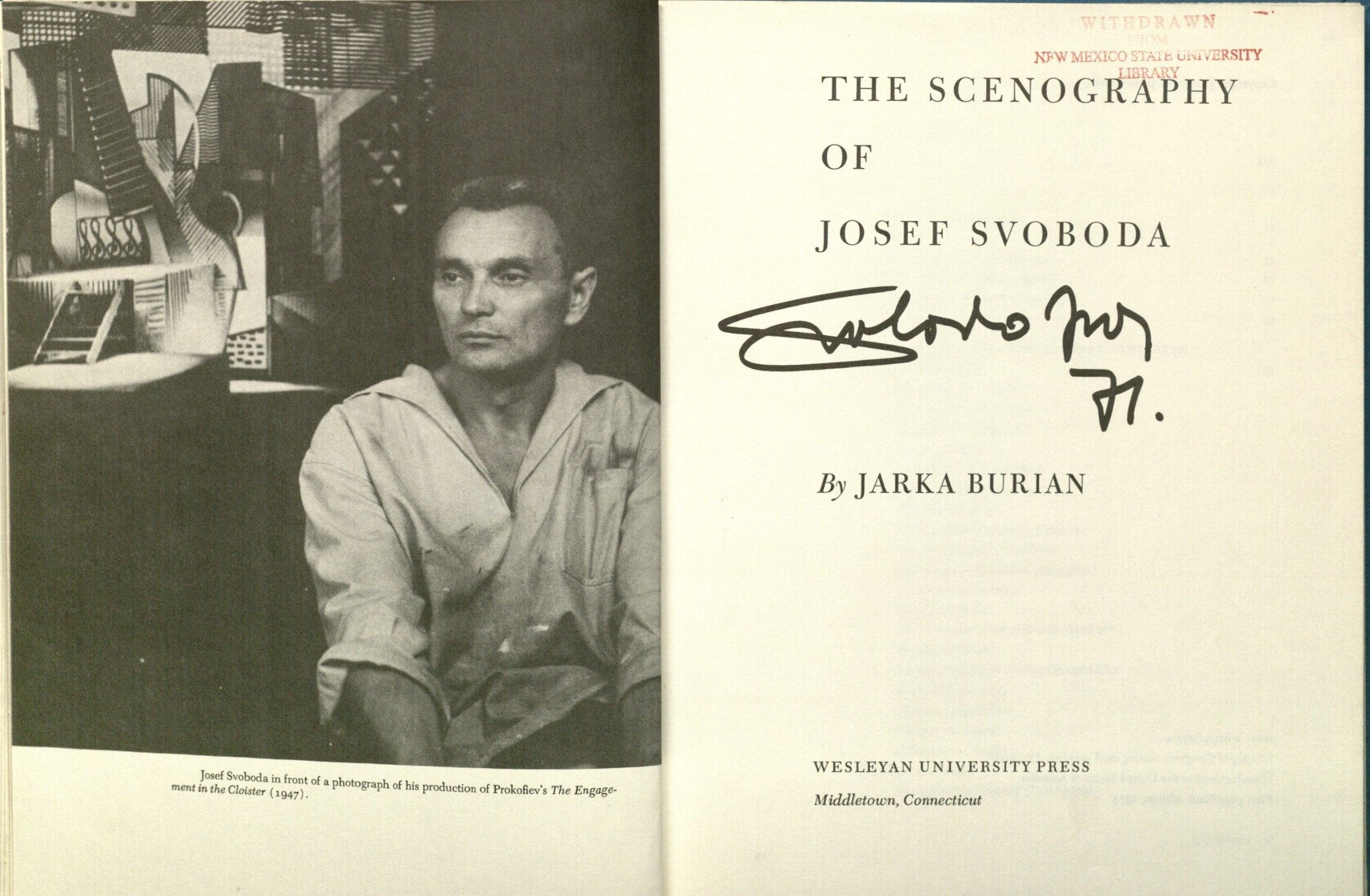 The scenography of Josef Svoboda,Used