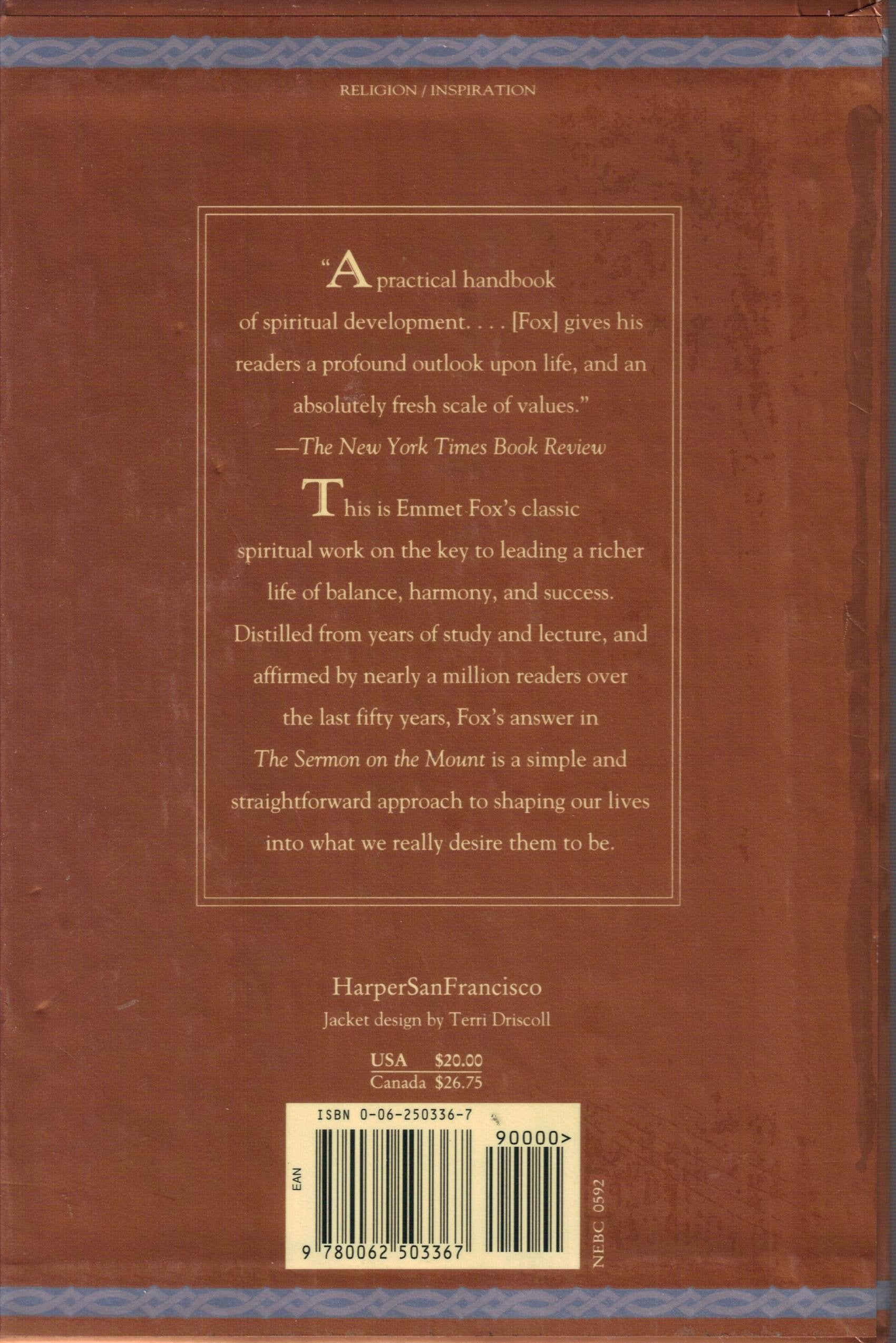 The Sermon On The Mount: The Key To Success In Life,Used