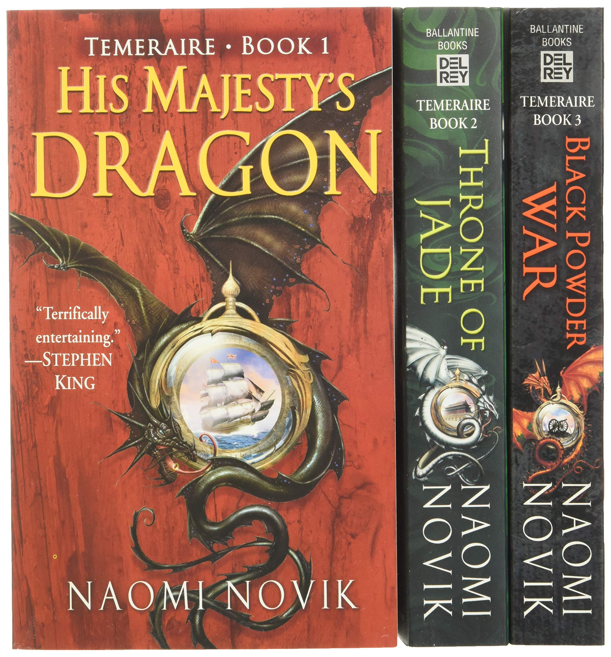His Majesty'S Dragon: Book 1 / Throne Of Jade: Book 2 / Black Powder War: Book 3 (Temeraire Box Set)