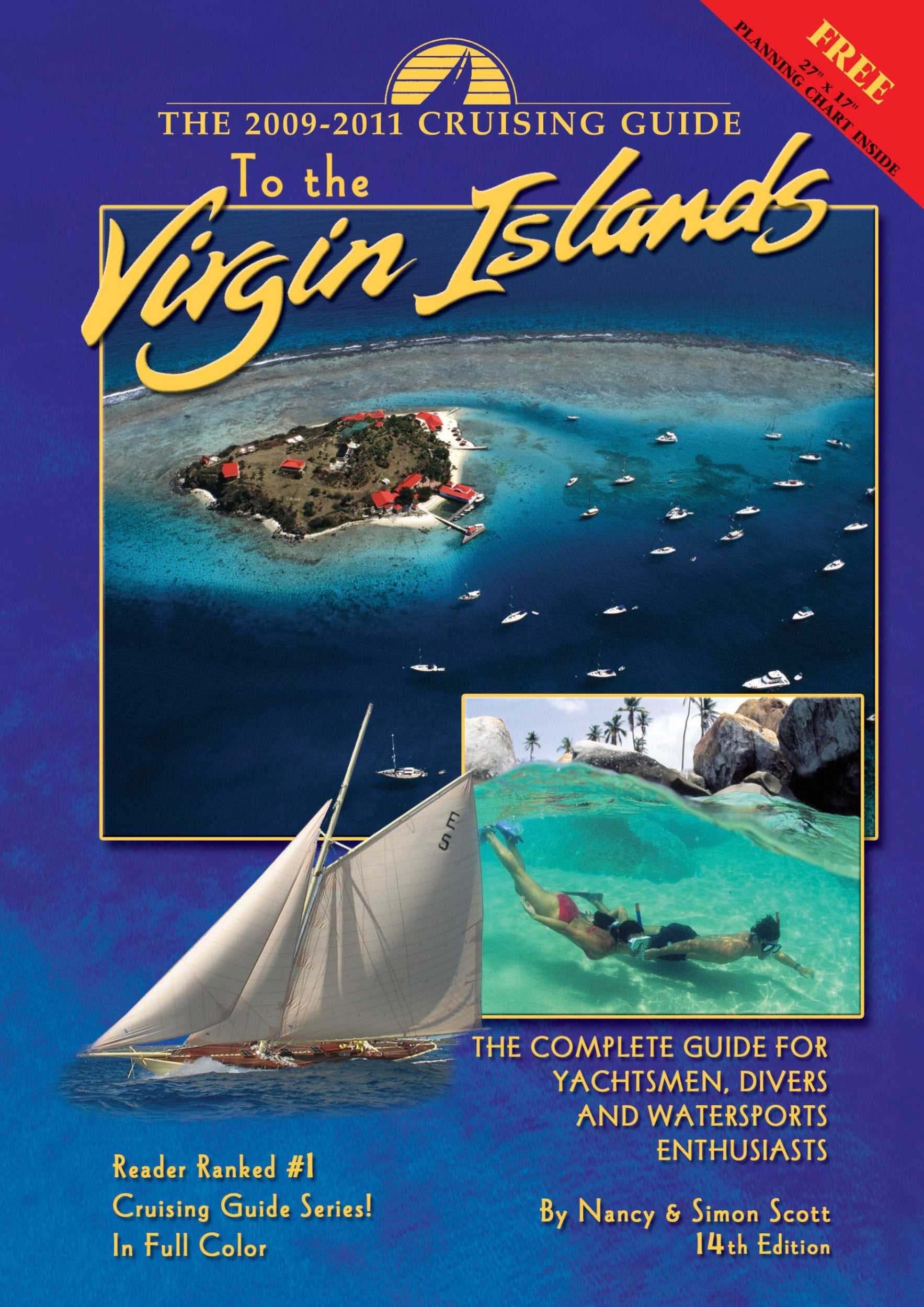 Cruising Guide to the Virgin Islands, 14th edition,Used