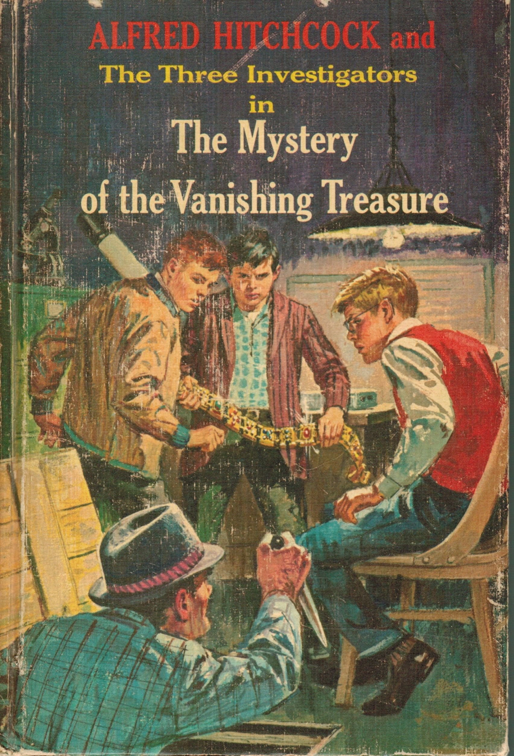 Alfred Hitchcock and the Three Investigators in The Mystery of the Vanishing Treasure,New