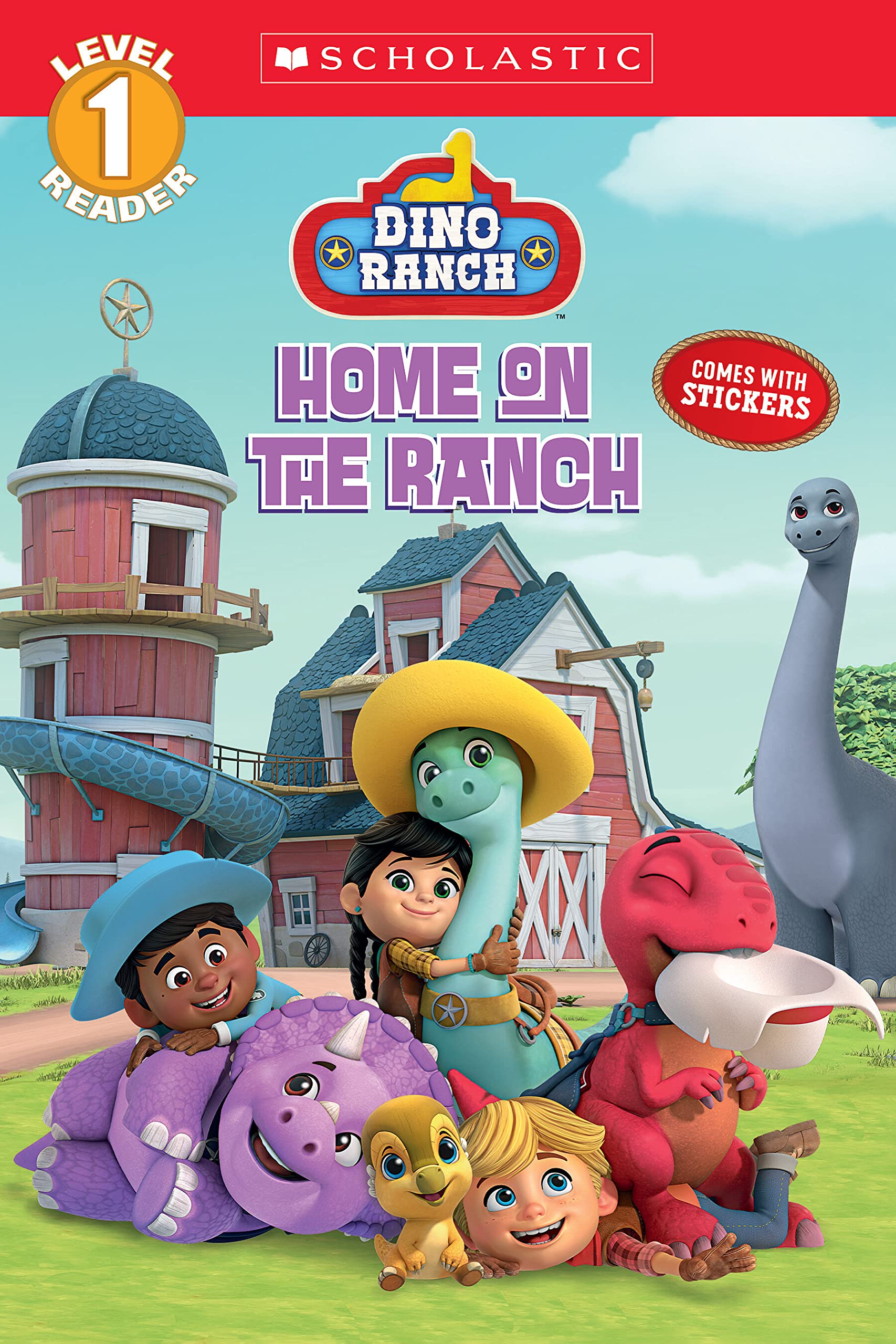 Home On The Ranch (Dino Ranch) (Scholastic Reader: Level 1),New
