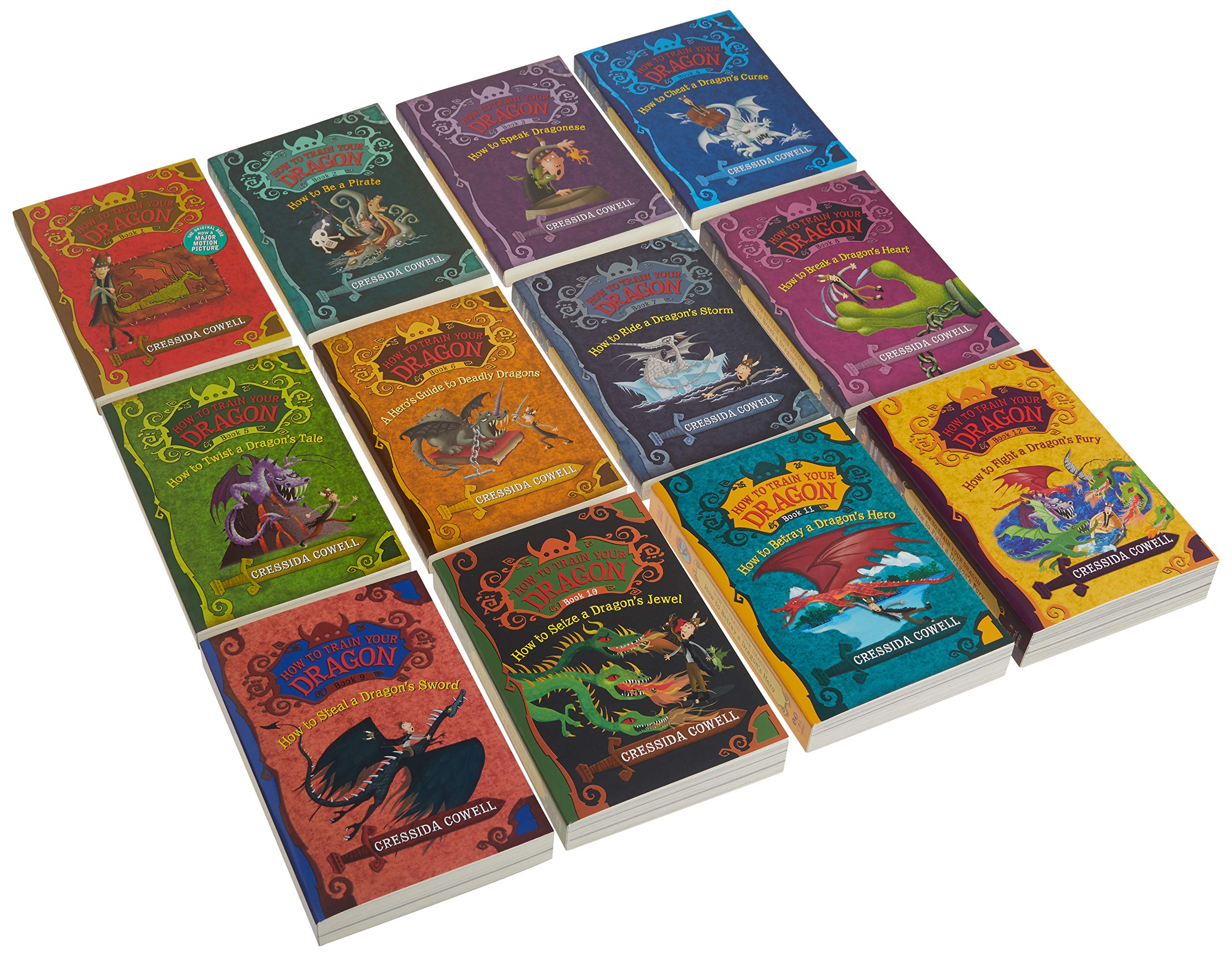 How to Train Your Dragon: The Complete Series: Paperback Gift Set,Used