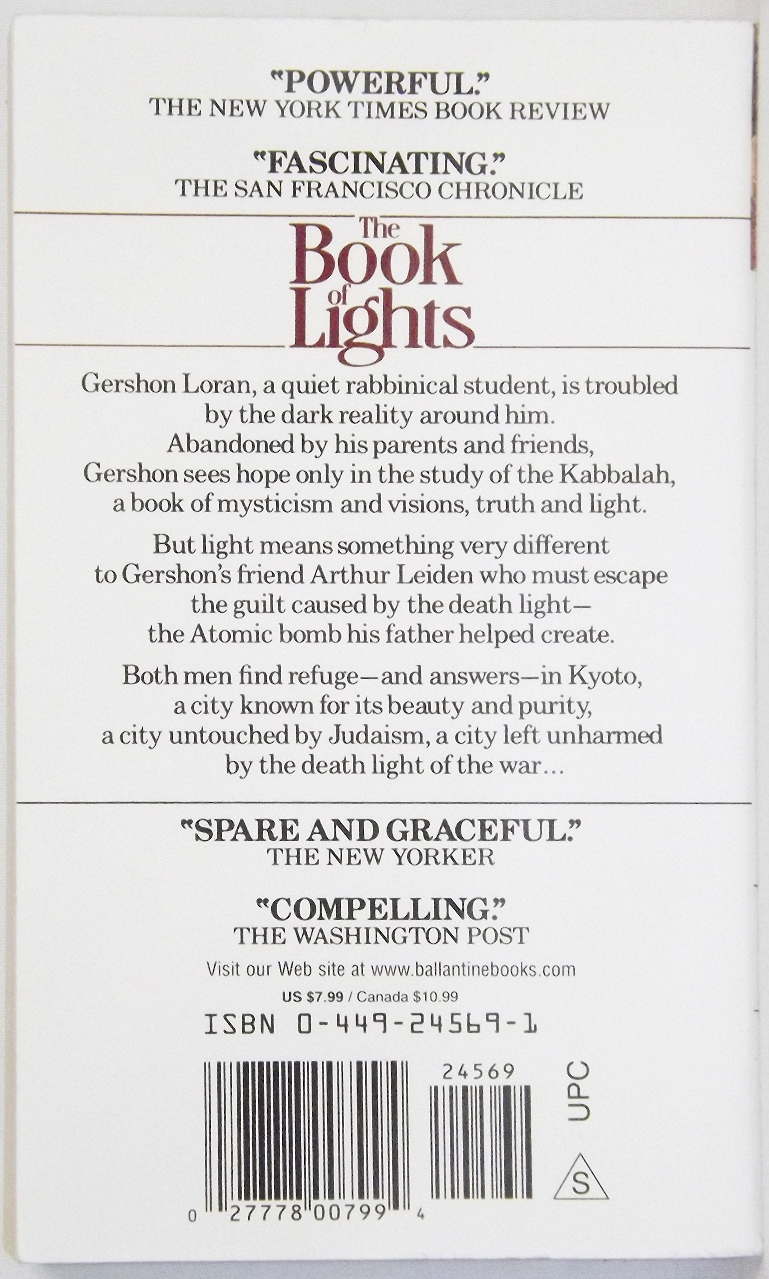 The Book Of Lights,New