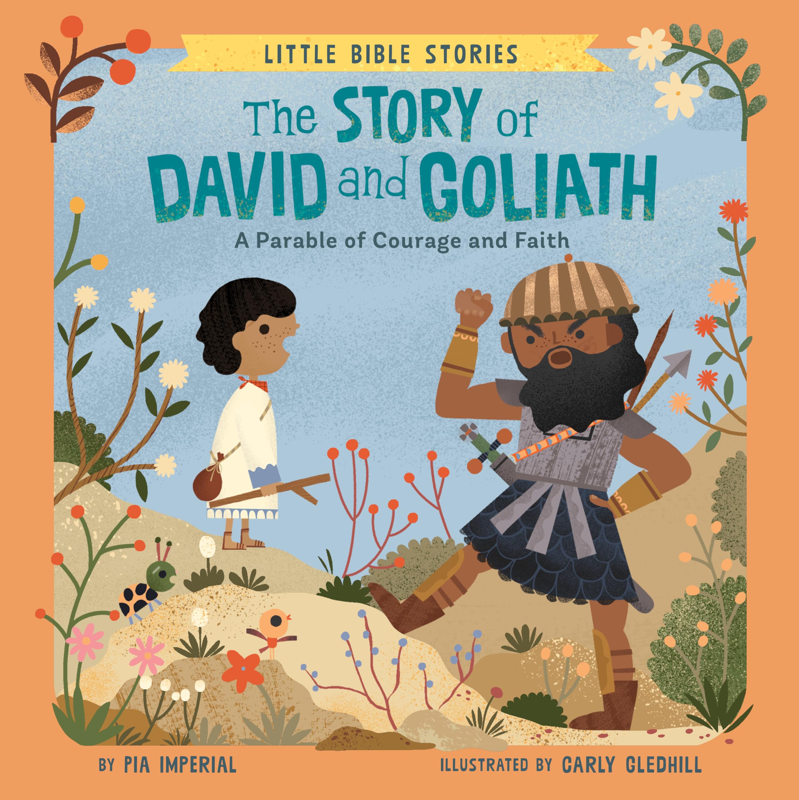 The Story of David and Goliath: A Parable of Courage and Faith (Little Bible Stories),Used