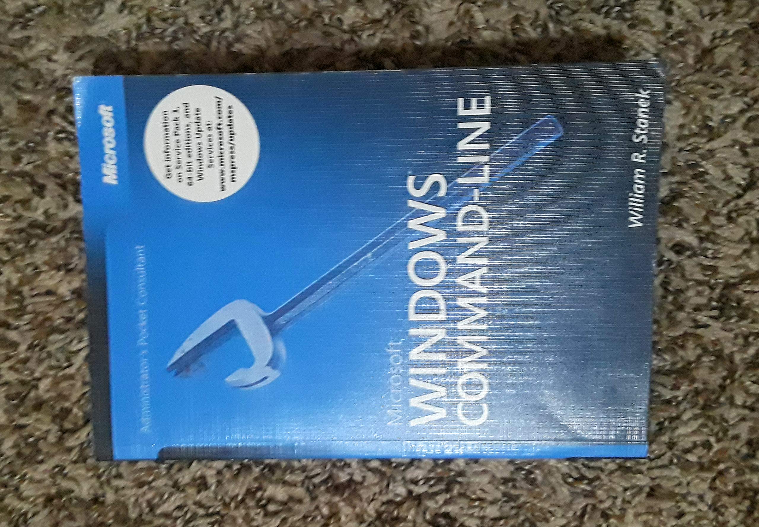 Microsoft Windows Commandline Administrator'S Pocket Consultant (Pro Administrator'S Pc),New