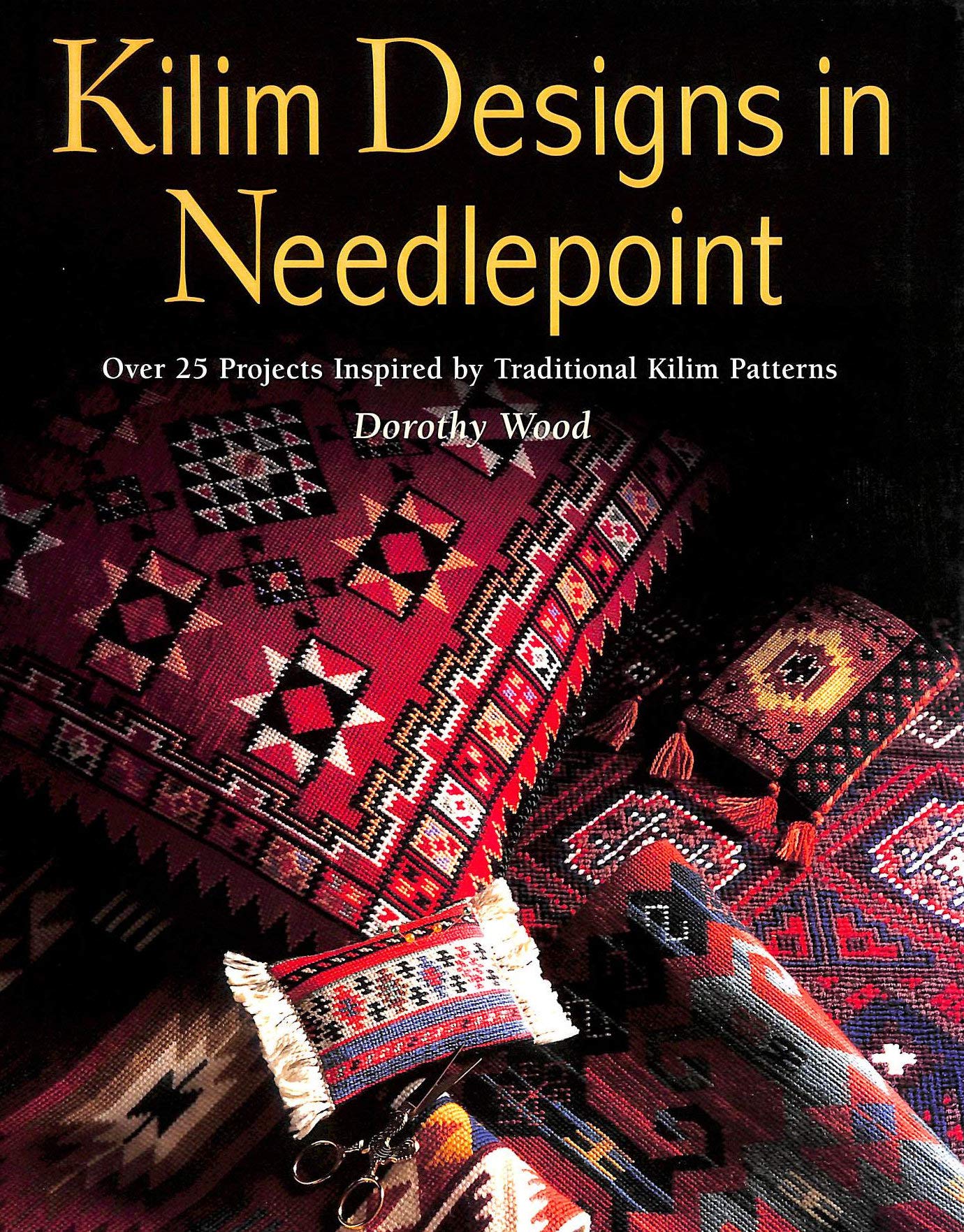 Kilim Designs in Needlepoint: Over 25 Projects Inspired by Traditional Kilim Patterns,New