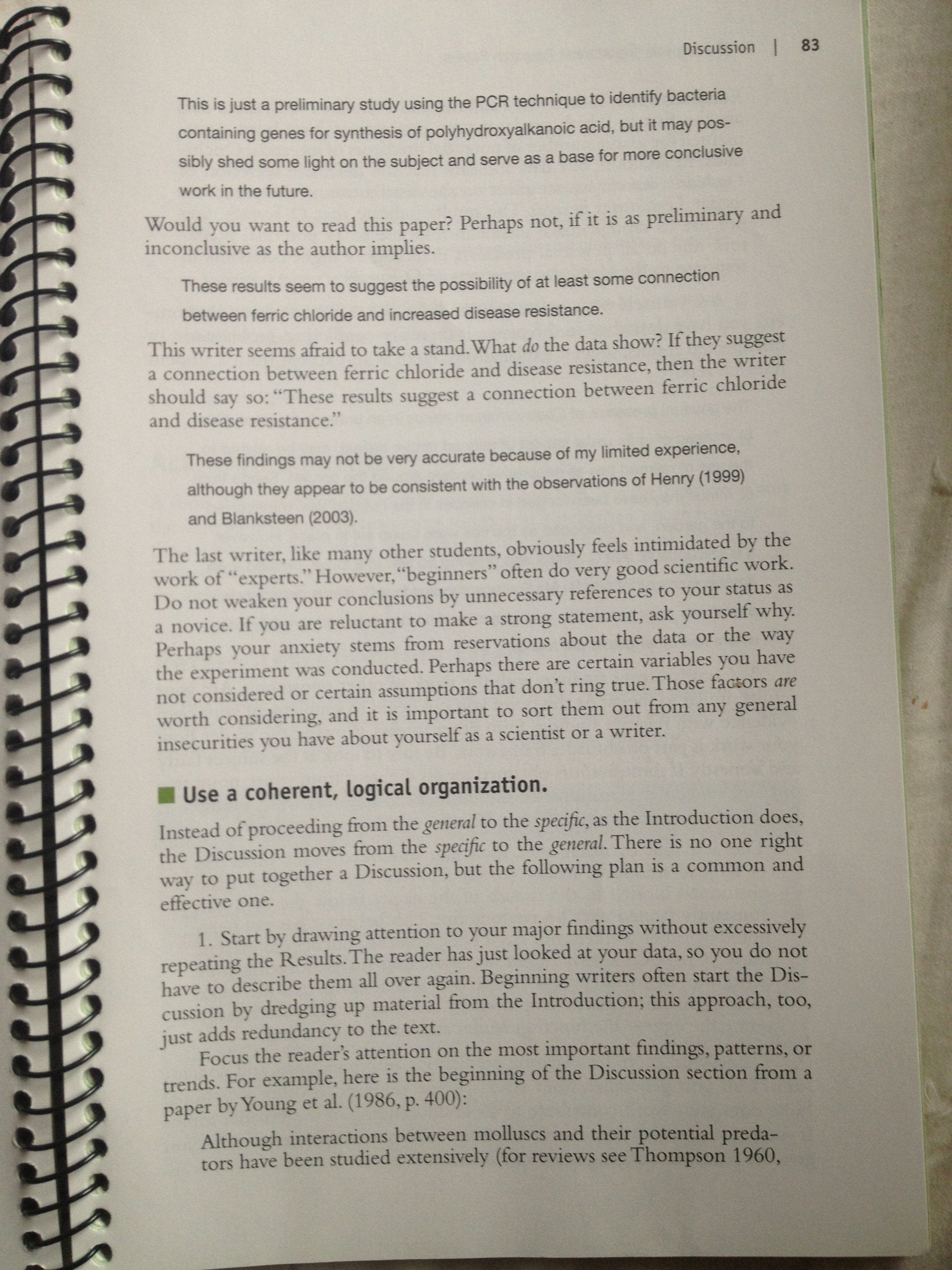Writing Papers in the Biological Sciences,Used