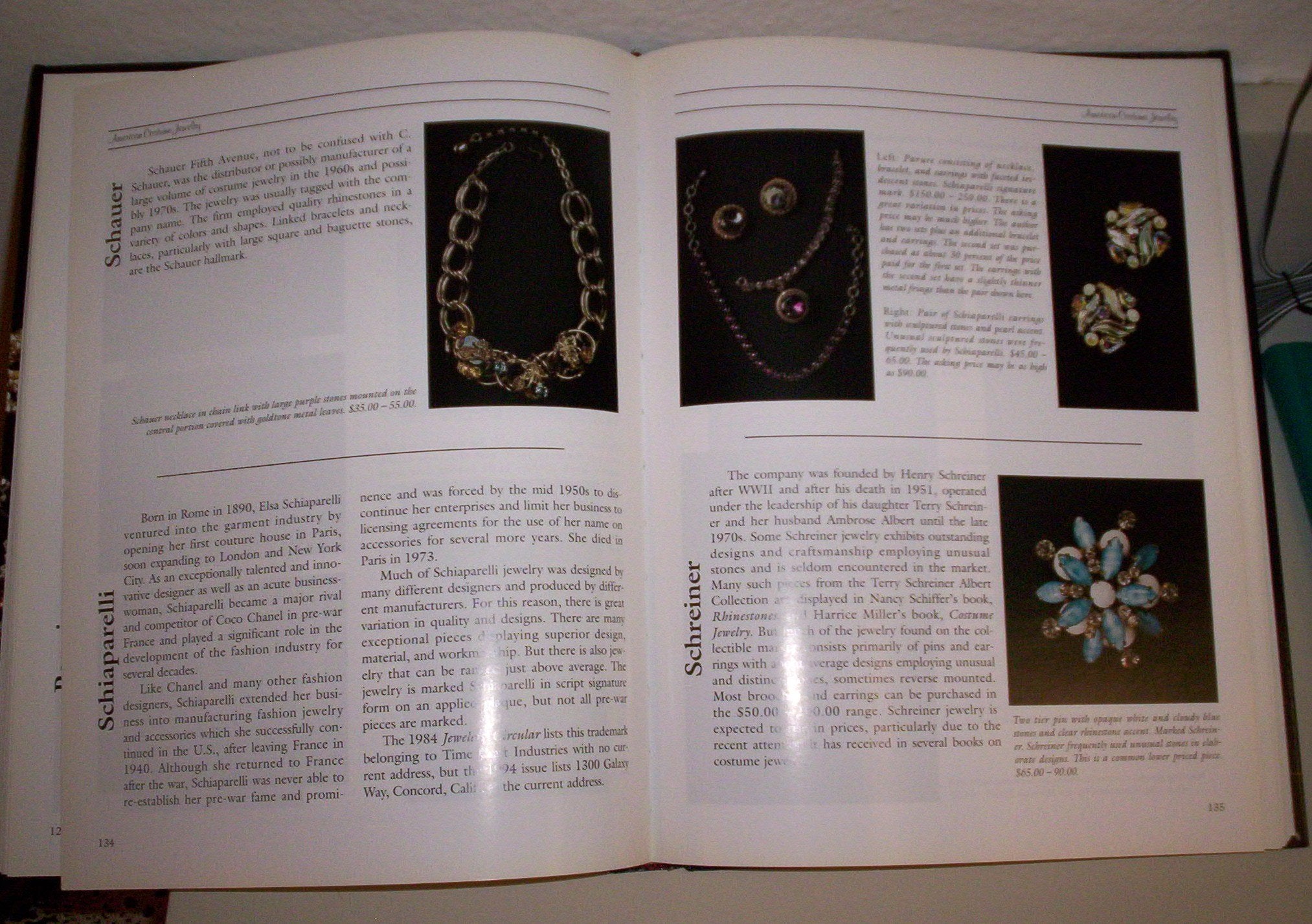 Costume Jewelry: A Practical Handbook & Value Guide,New