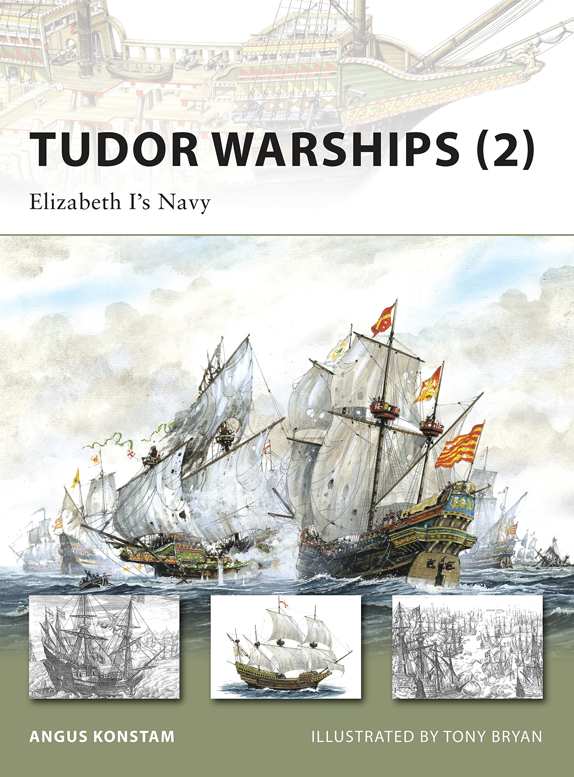 Tudor Warships (2): Elizabeth Is Navy (New Vanguard),Used