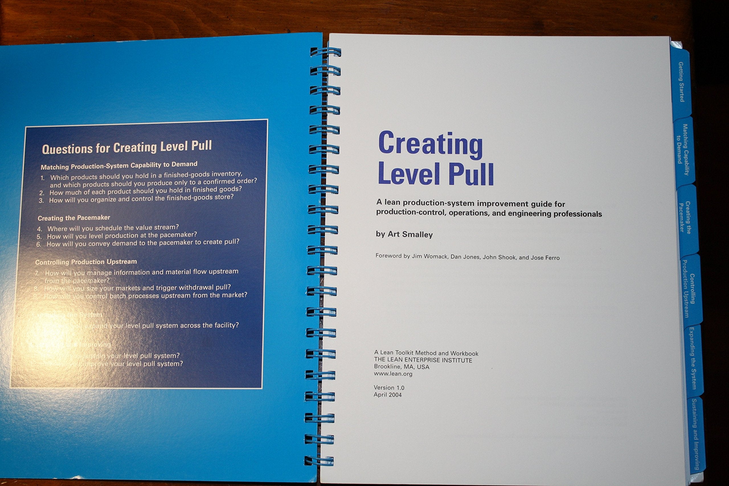 Creating Level Pull: A Lean Productionsystem Improvement Guide For Productioncontrol, Operations, And Engineering Professional,Used