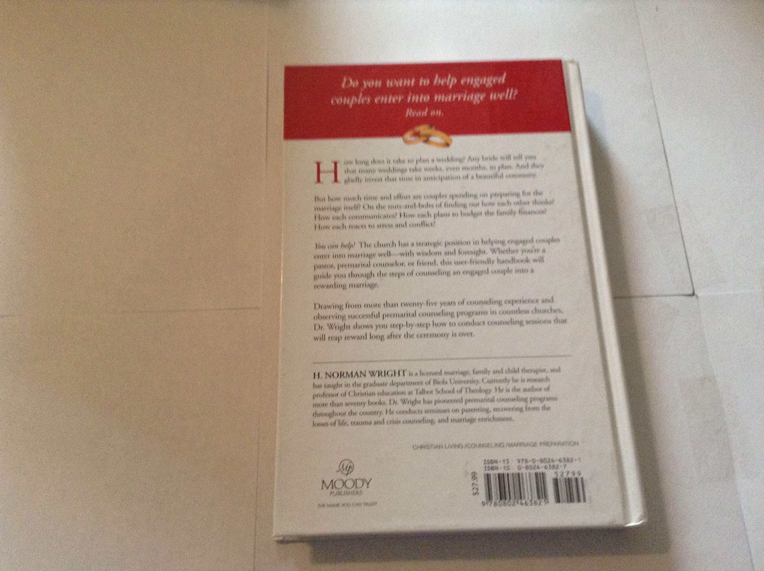 The Premarital Counseling Handbook,New