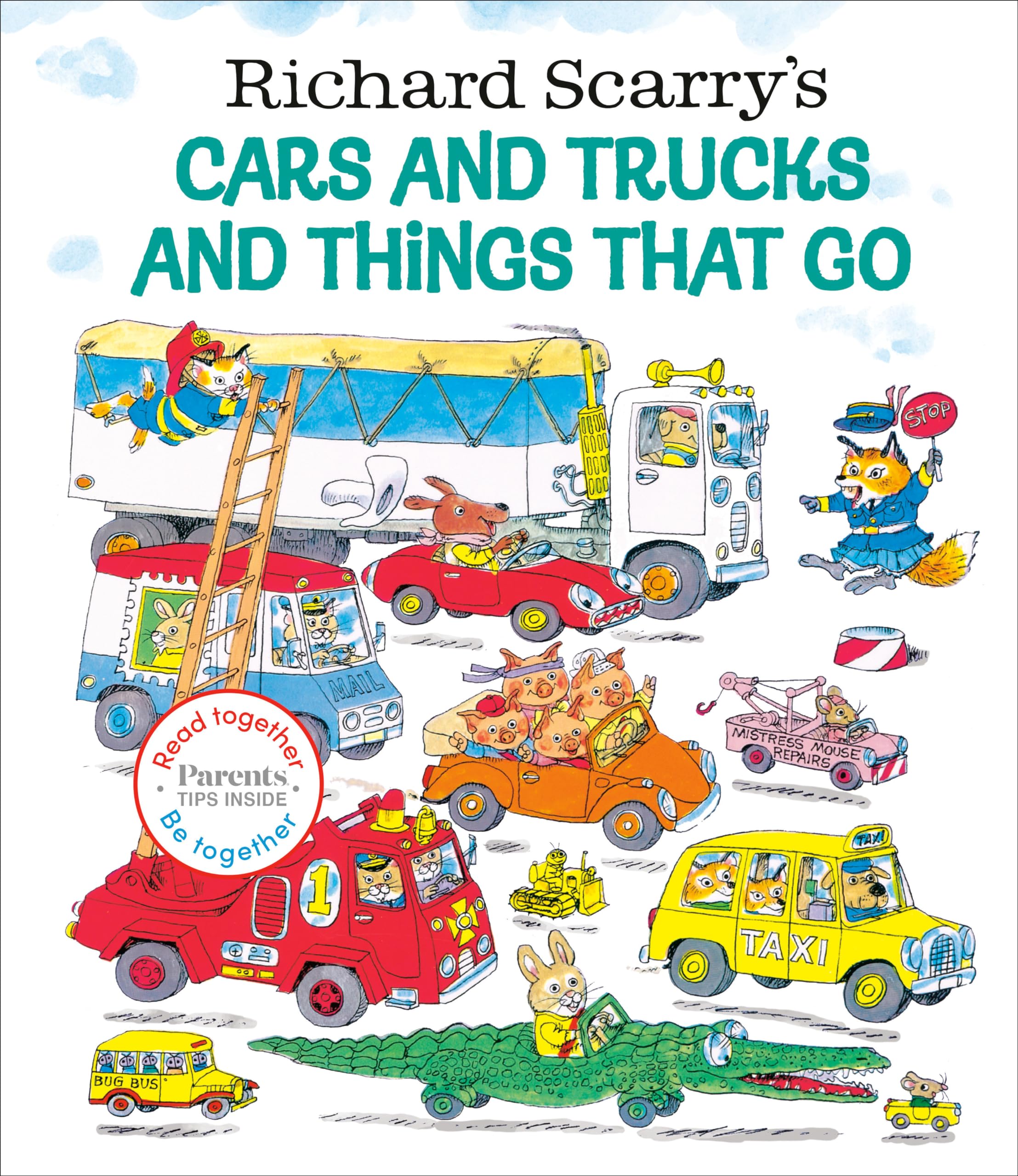 Richard Scarry'S Cars And Trucks And Things That Go: Read Together Edition (Read Together, Be Together)