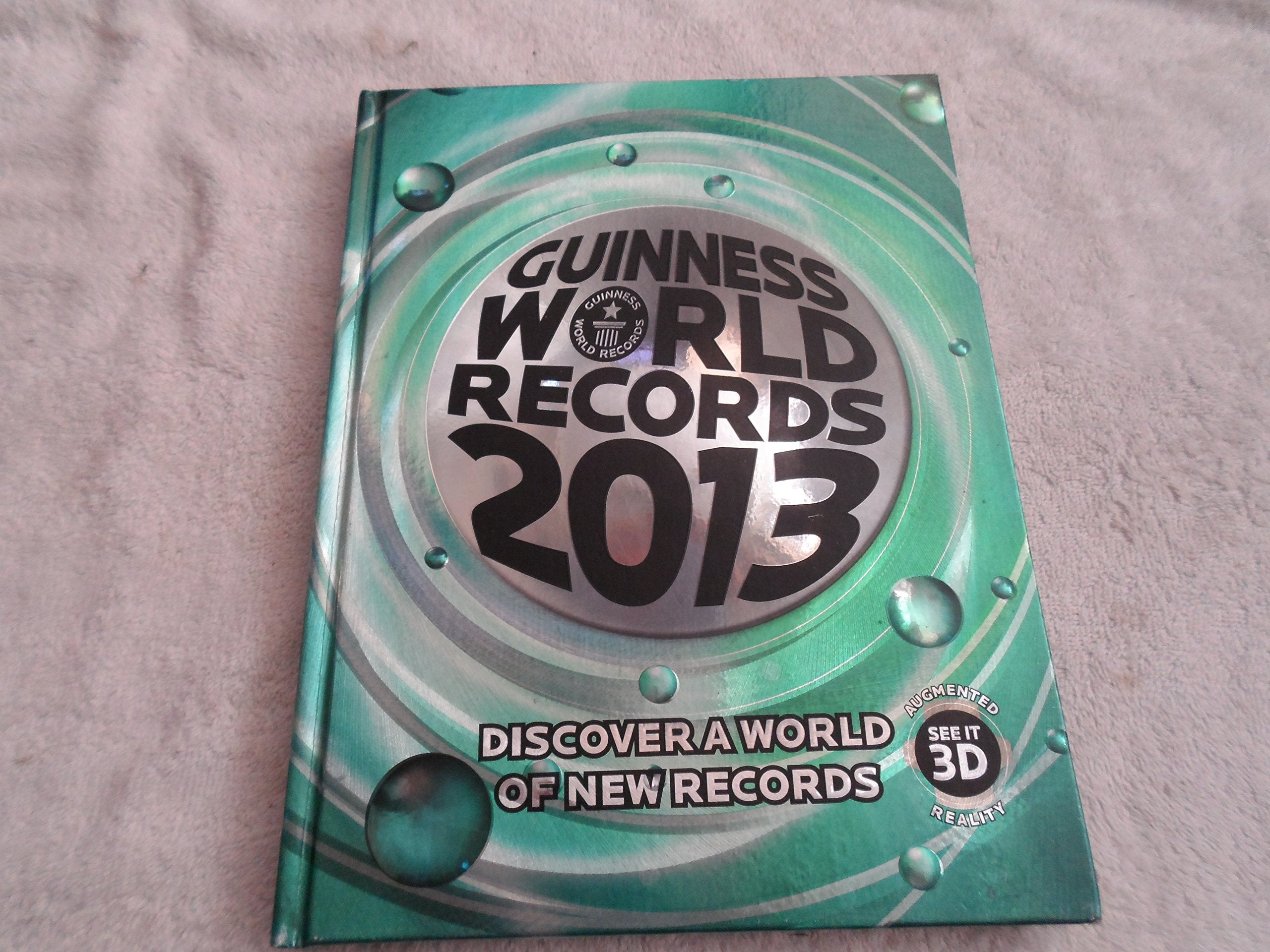 Guinness World Records 2013,Used