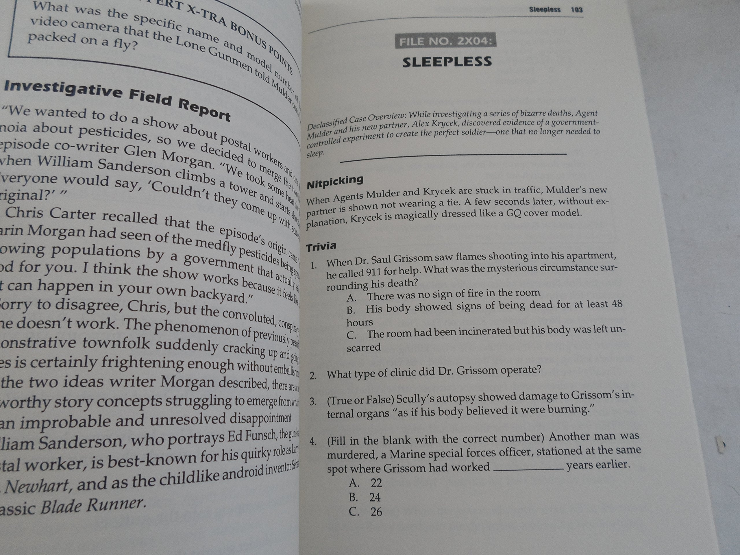 The Unauthorized XFiles Challenge: Everything You Ever Wanted to Know About Tv's Most Incredible Show,Used