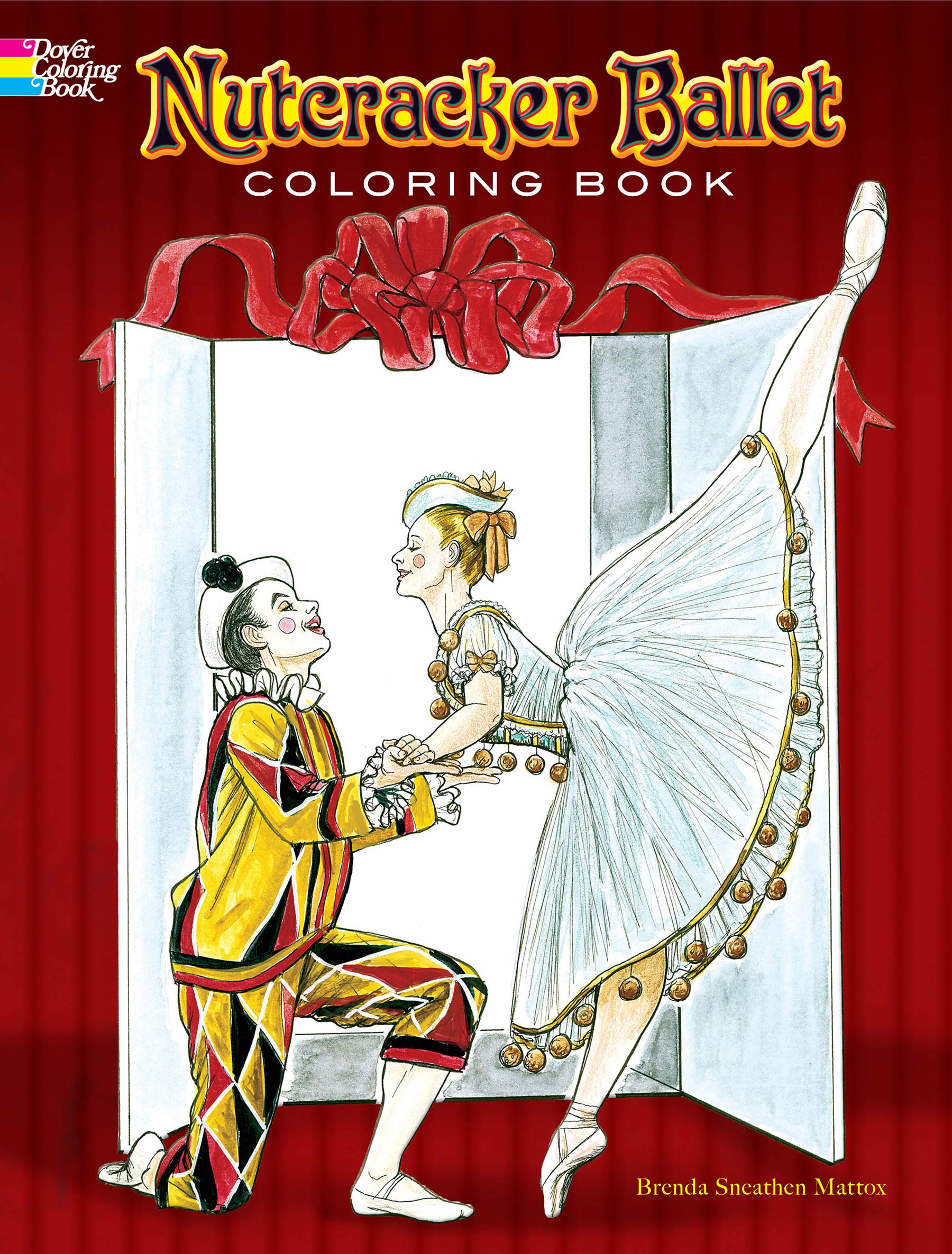 Nutcracker Ballet Coloring Book (Dover Christmas Coloring Books),Used