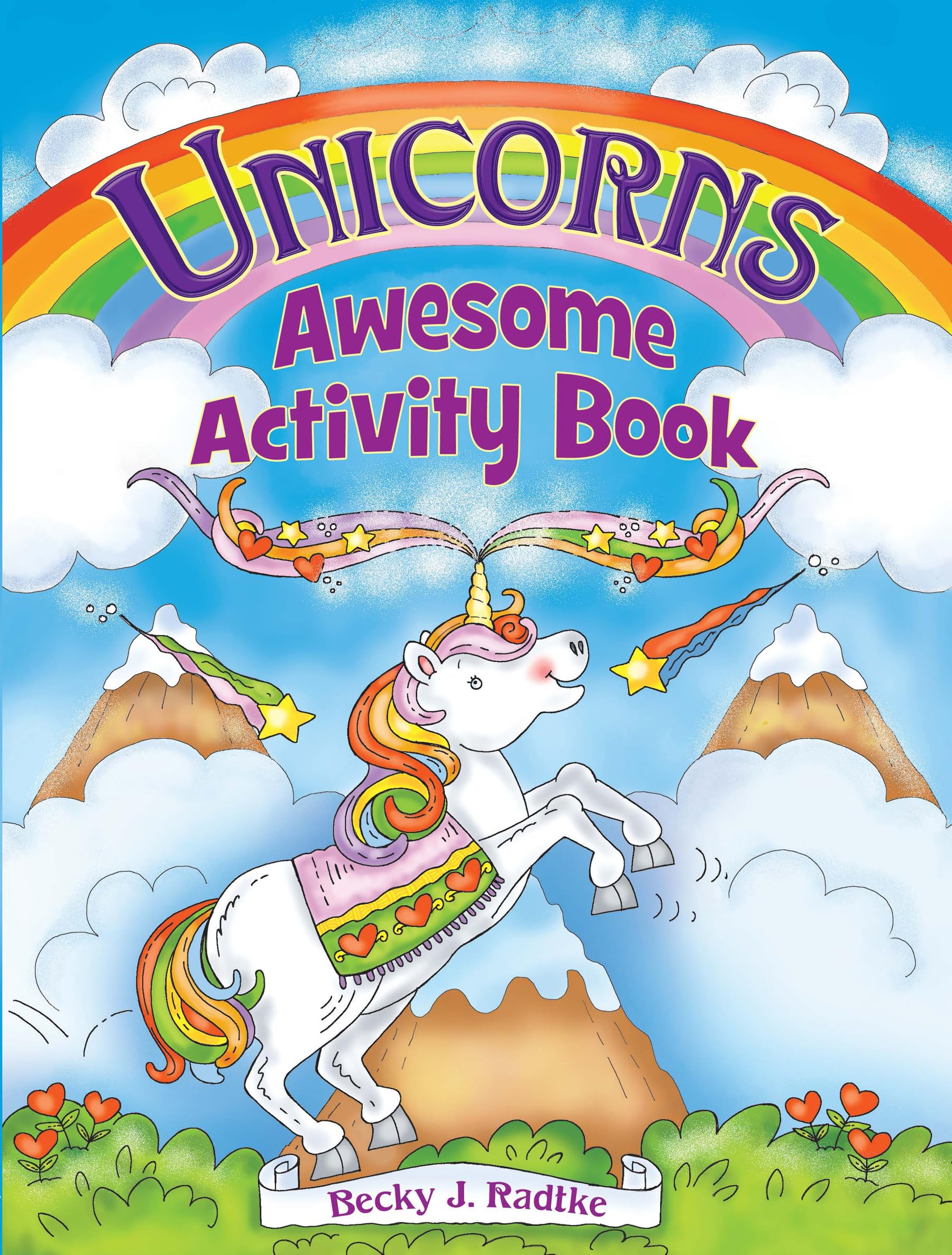 Unicorns Awesome Activity Book (Dover Kids Activity Books: Fantasy),Used
