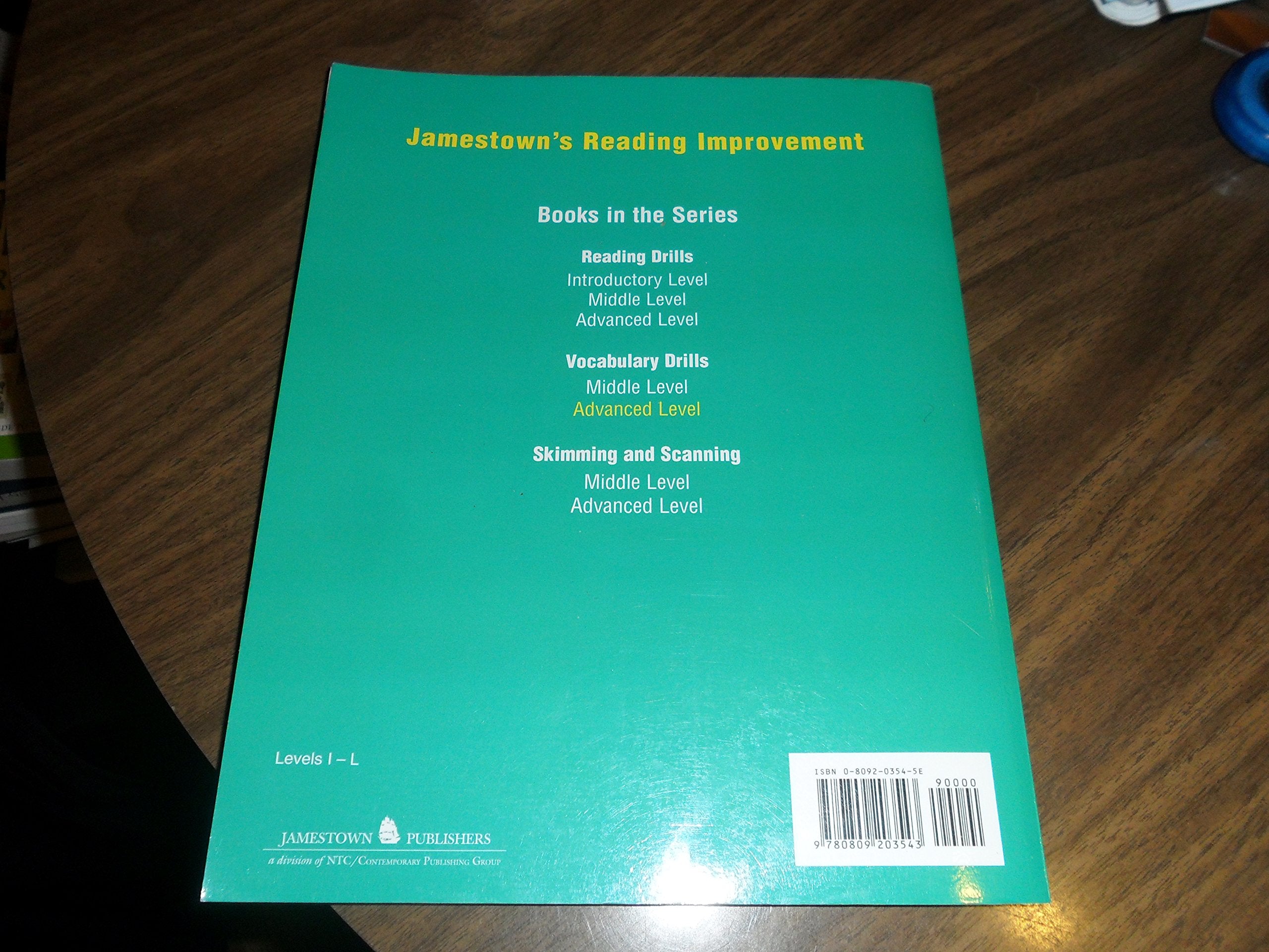 Vocabulary Drills: Advanced,New