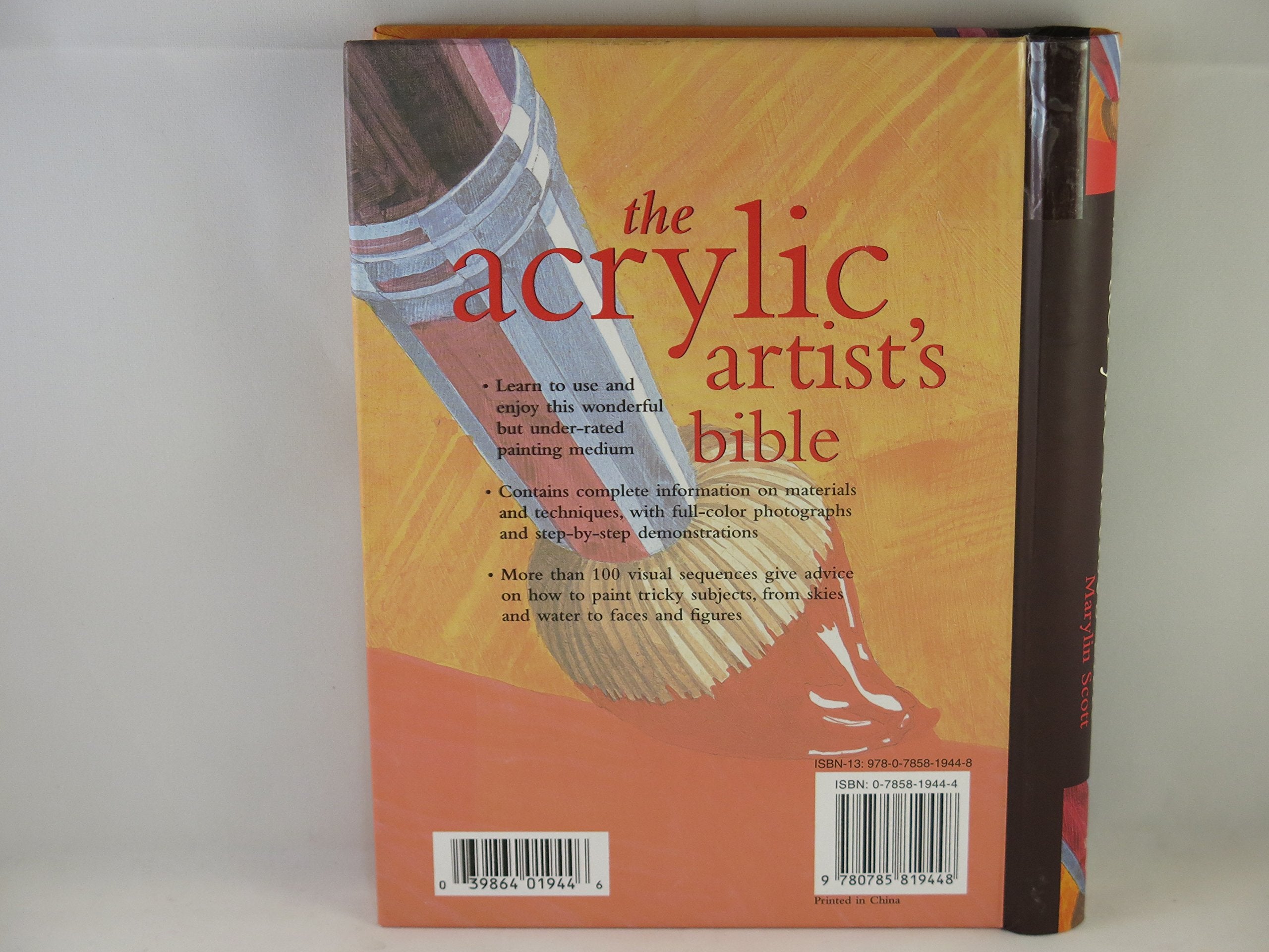 Acrylic Artist's Bible (Artist's Bibles),Used