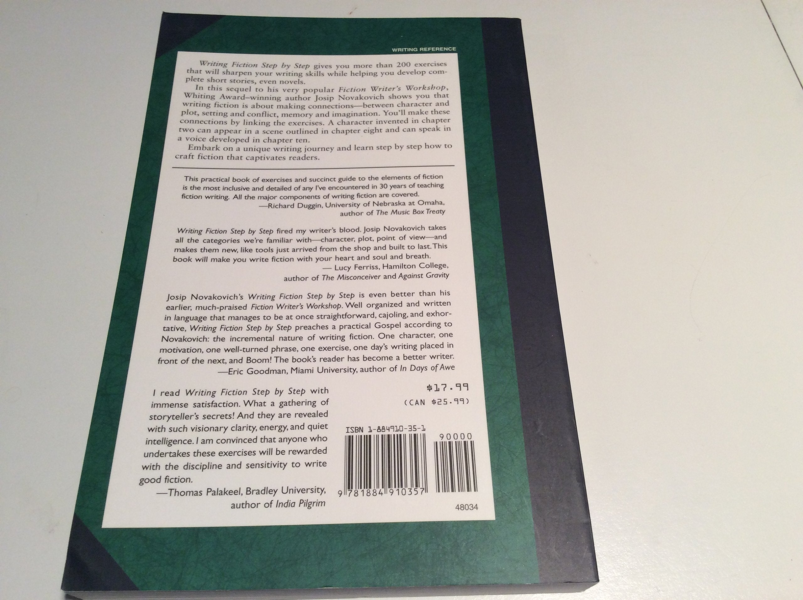 Writing Fiction Step by Step,Used