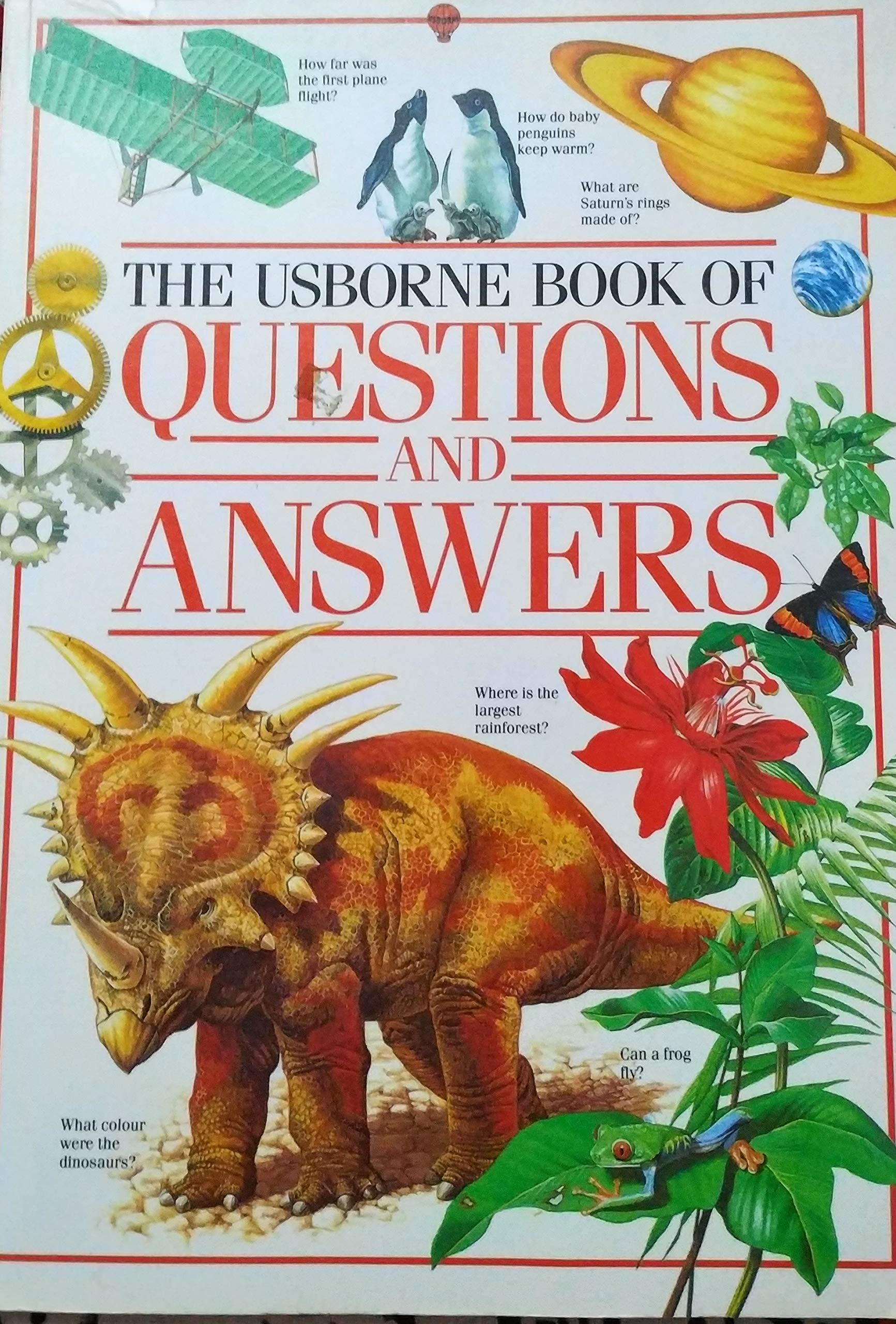 The Usborne Book of Questions and Answers (Quizbooks),Used