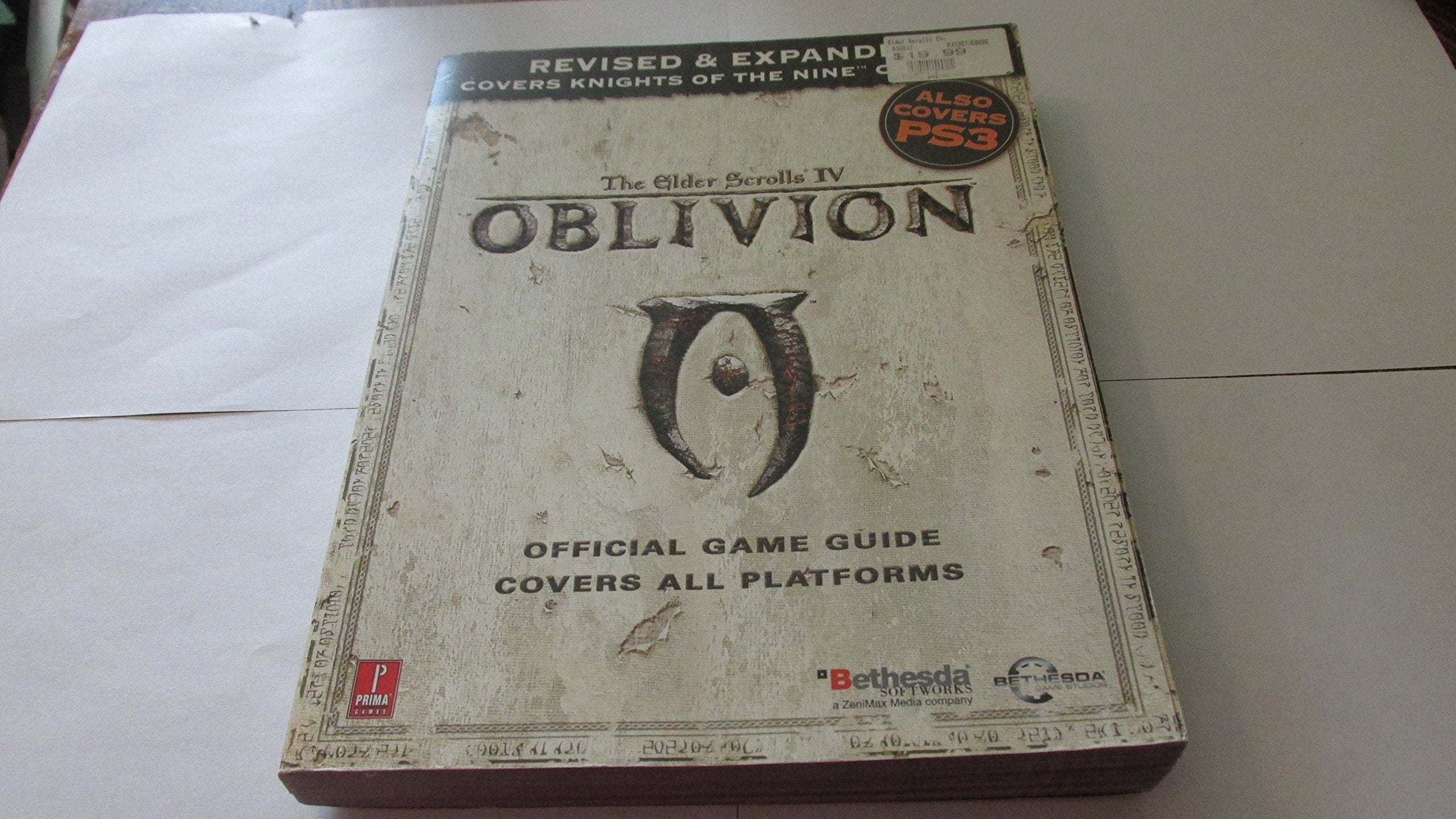 Elder Scrolls IV: Oblivion Official Game Guide, Covers all Platforms, revised and expanded,Used