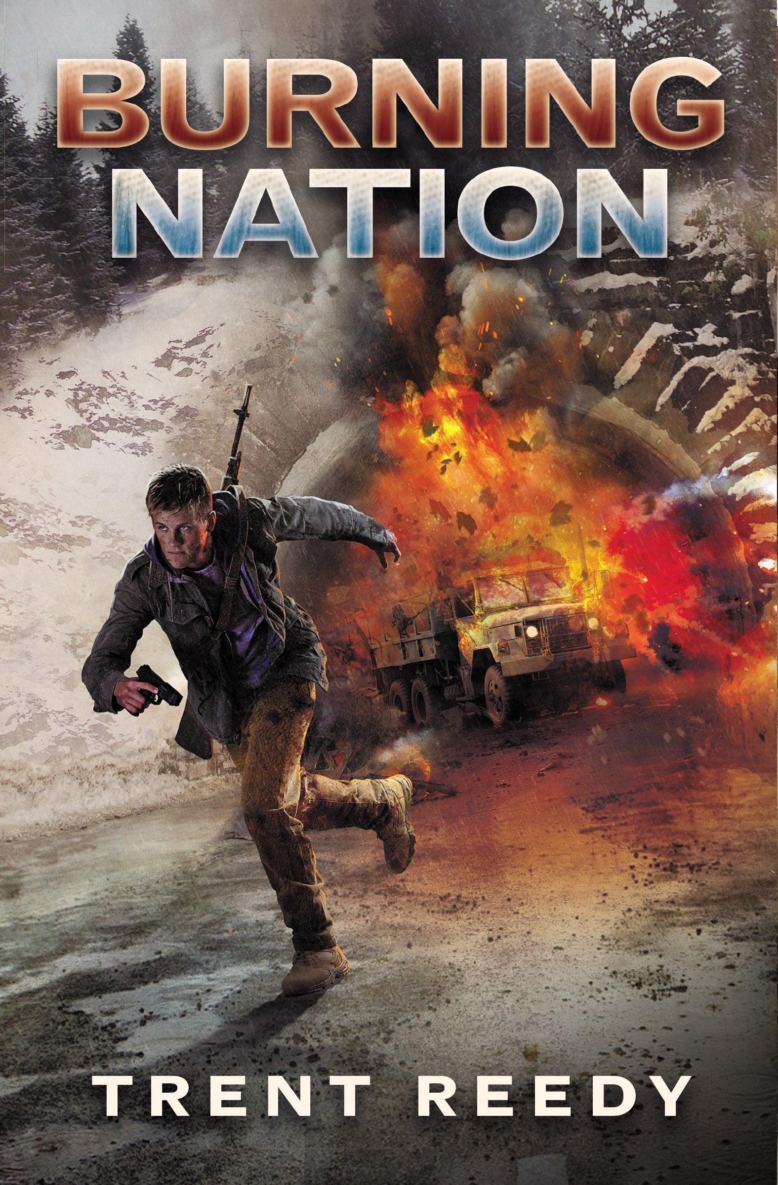 Burning Nation (Divided We Fall, Book 2),Used