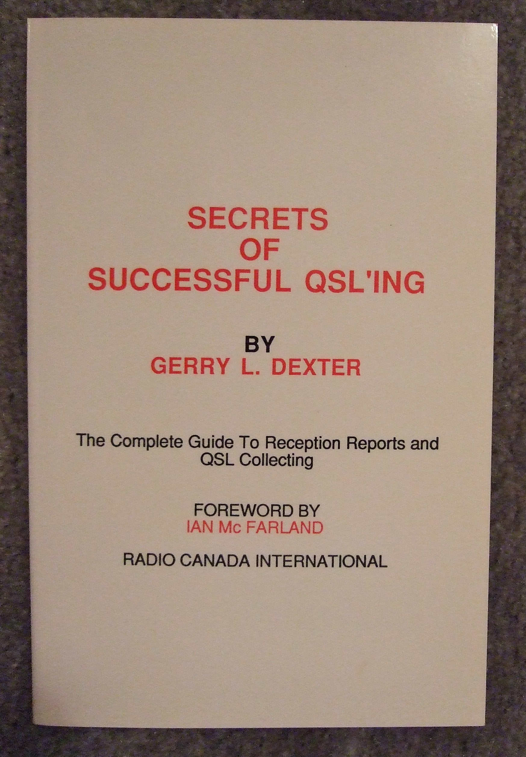 Secrets of Successful Qsl Ing,Used