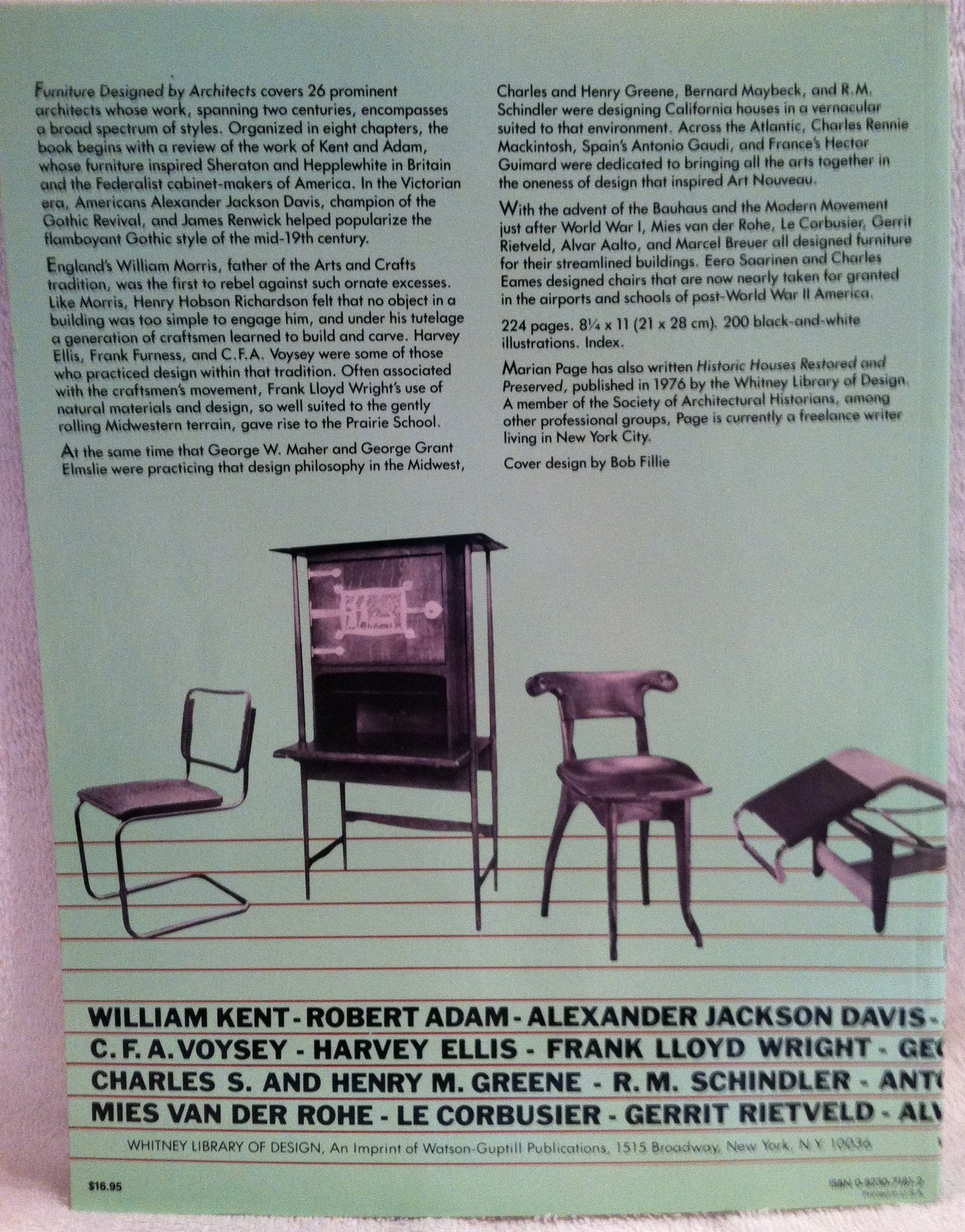 Furniture Designed by Architects,Used