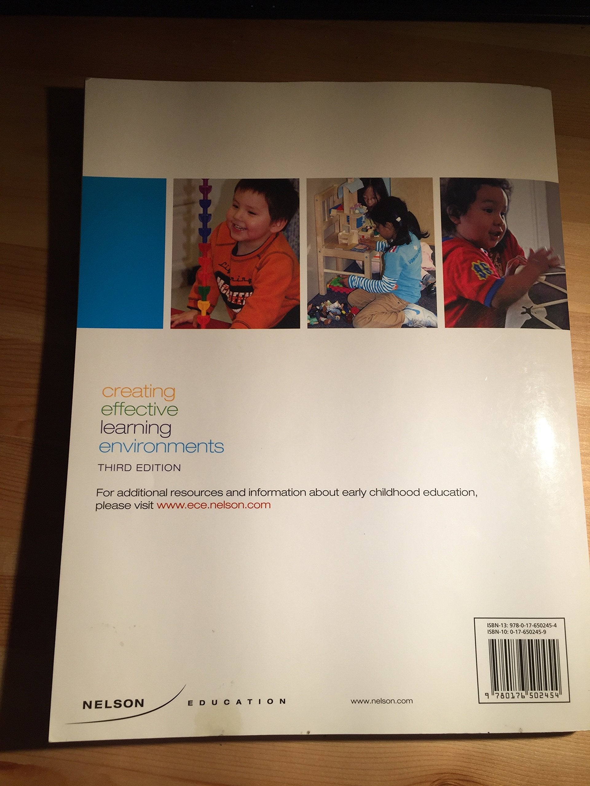 Creating Effective Learning Environments,Used