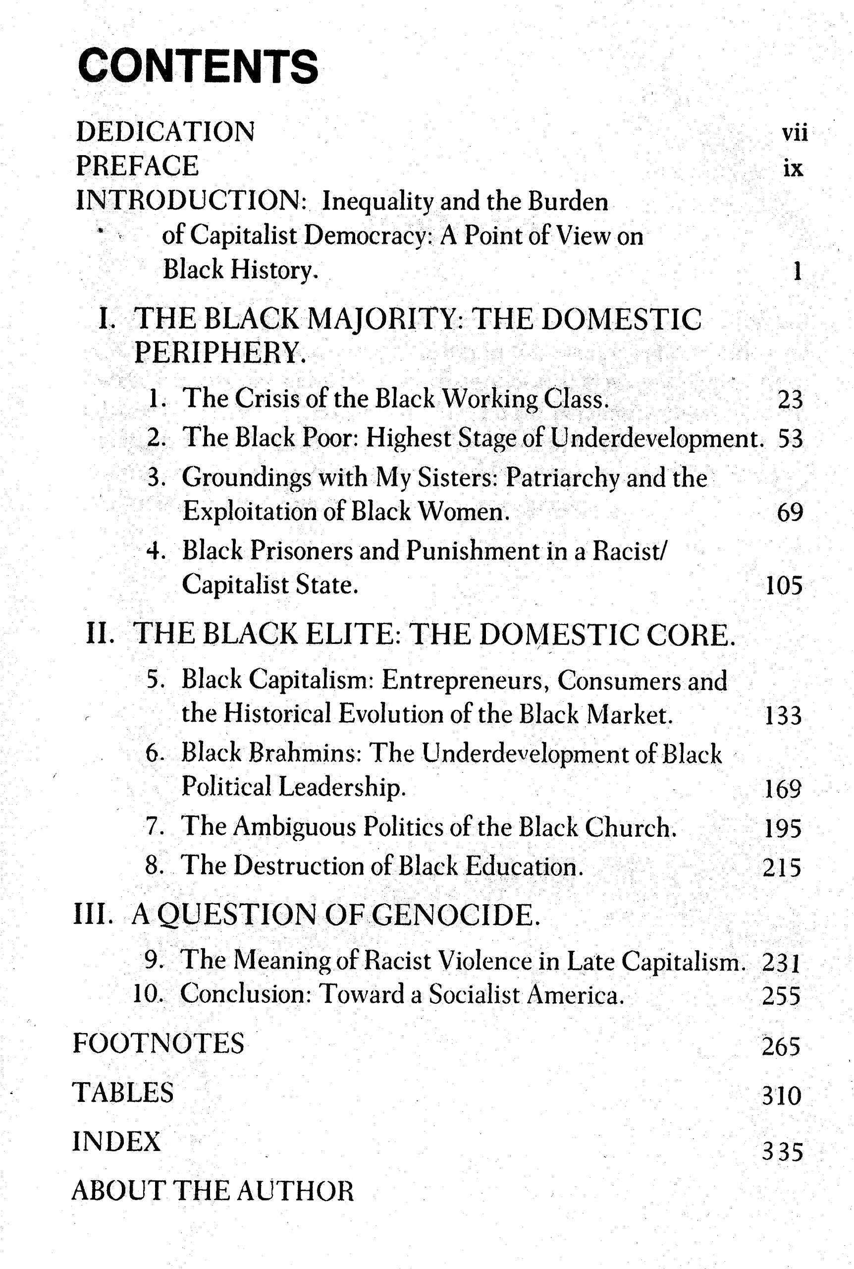 How Capitalism Underdeveloped Black America (Old E,Used