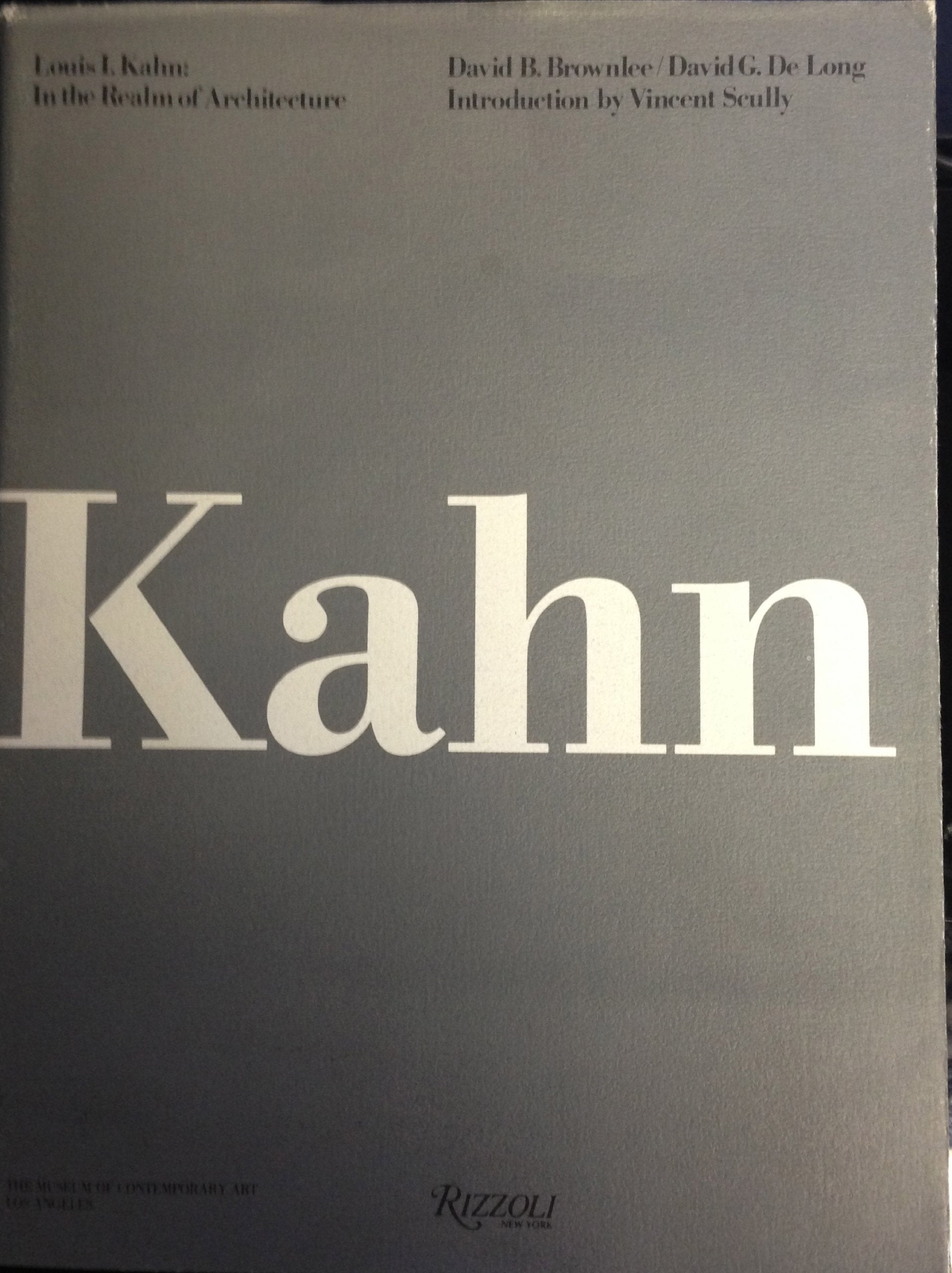 Louis I. Kahn: In The Realm Of Architecture,Used