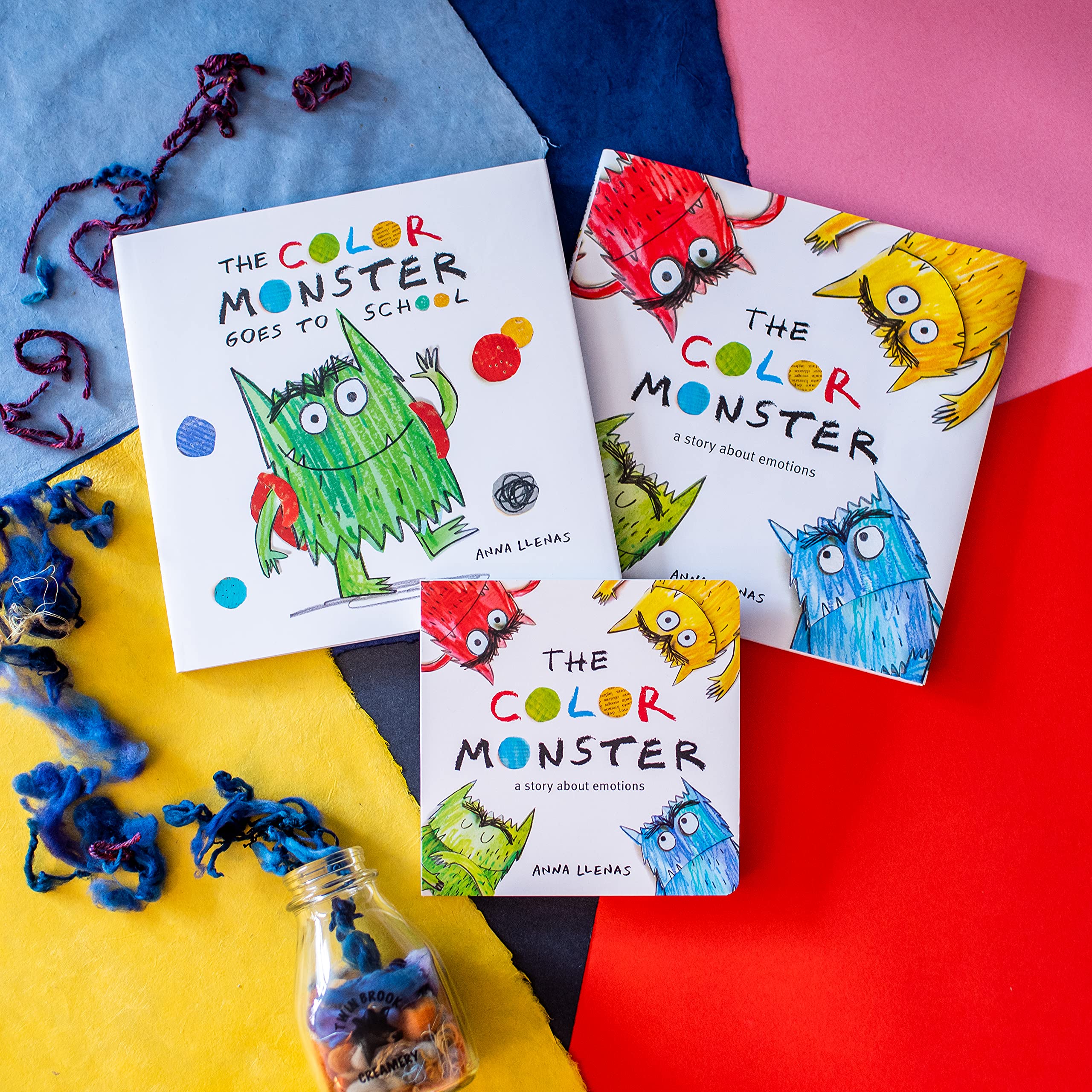 The Color Monster: A Story About Emotions (The Color Monster, 1),New