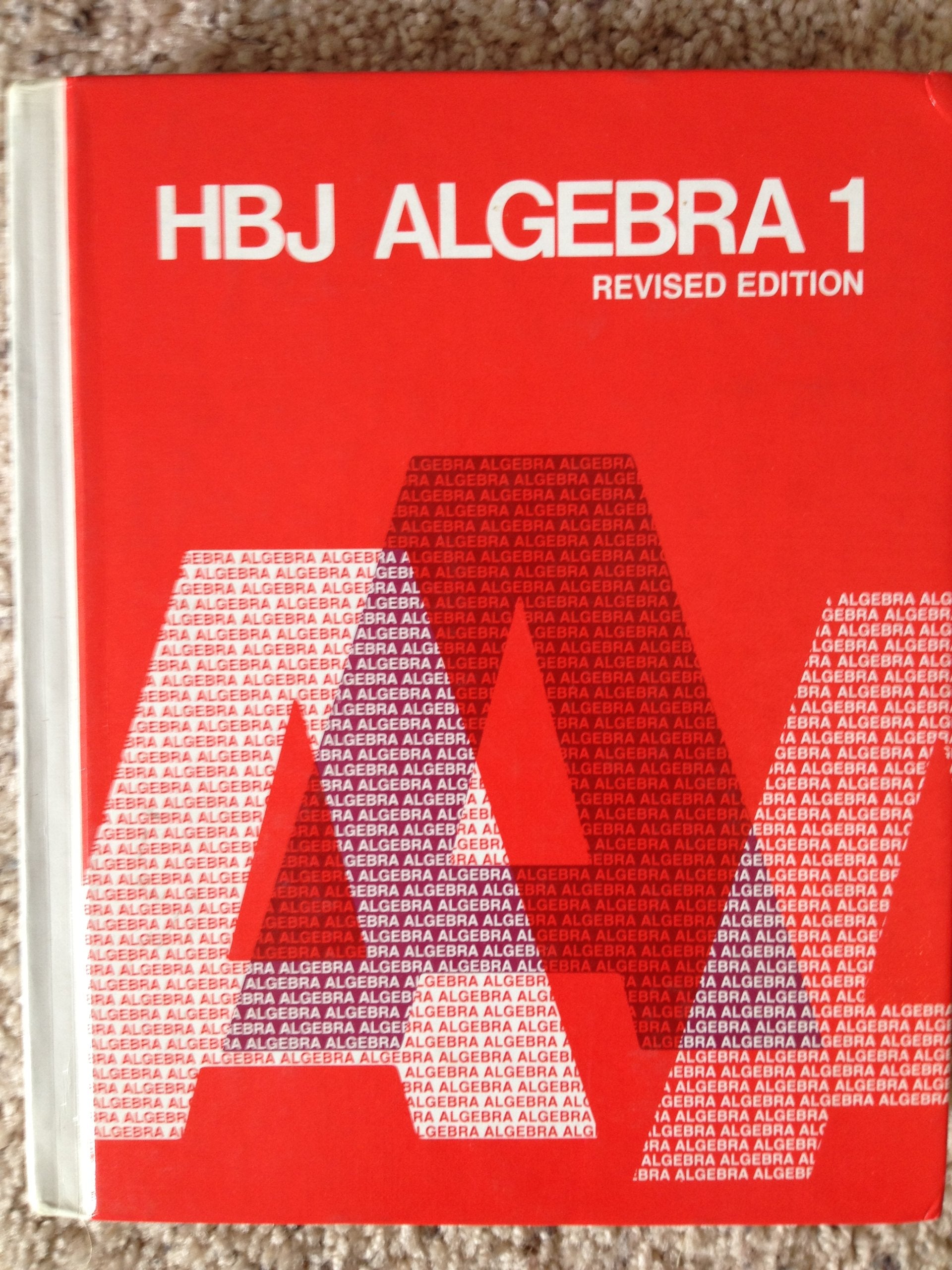 Hbj Algebra One,New