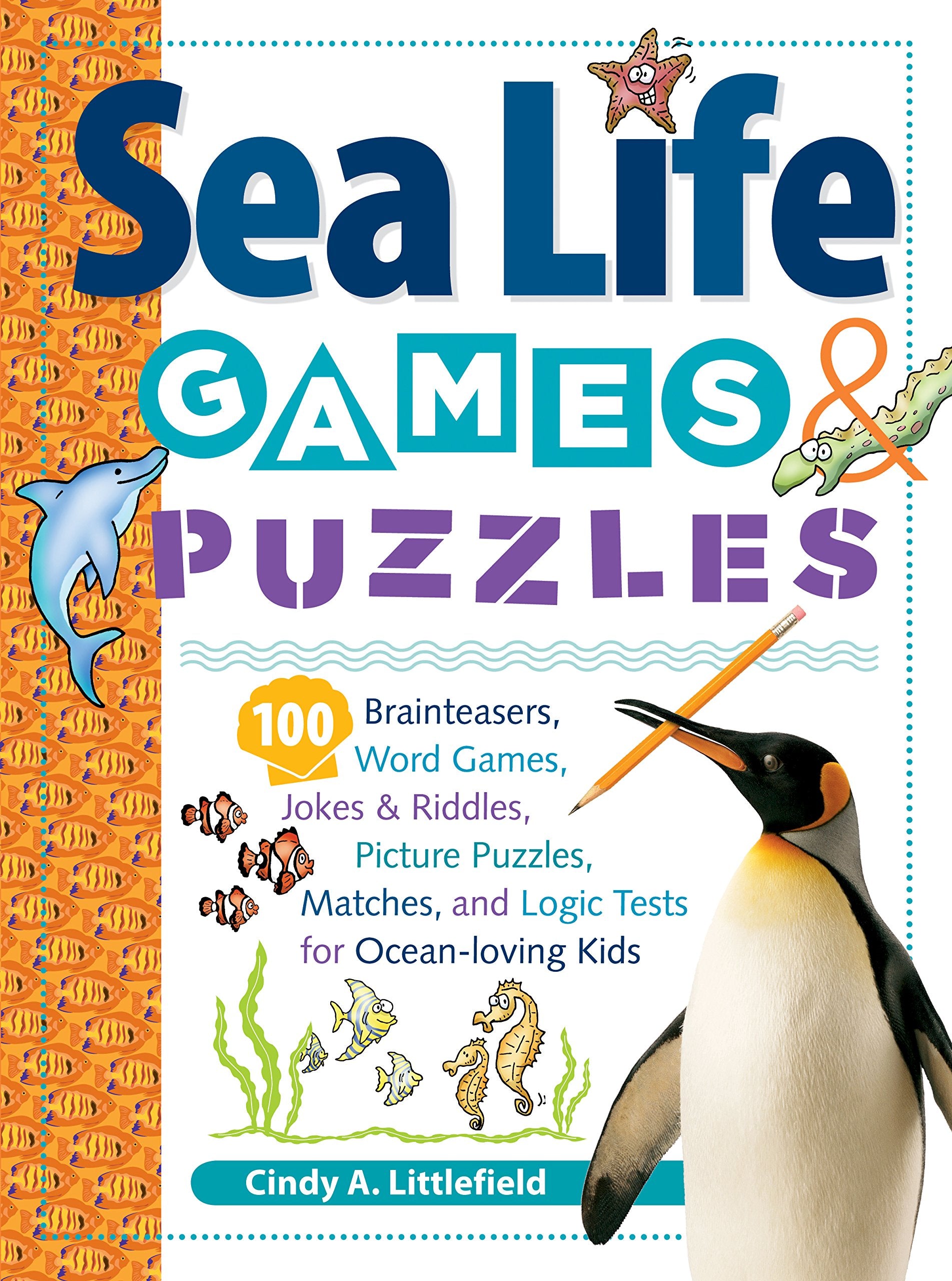 Sea Life Games & Puzzles (Storey's Games & Puzzles),Used