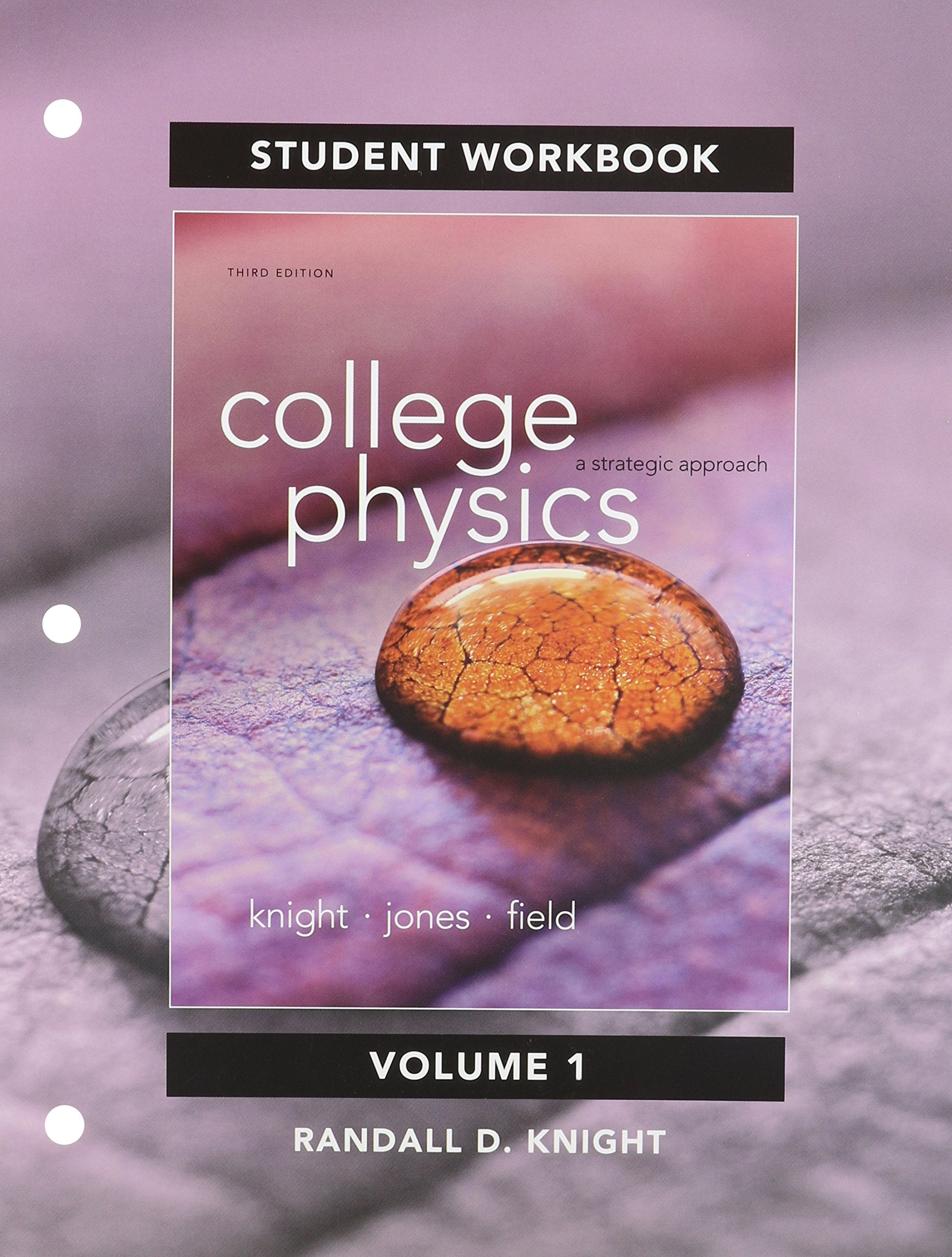 Student Workbook for College Physics: A Strategic Approach Volume 1 (Chs. 116),Used