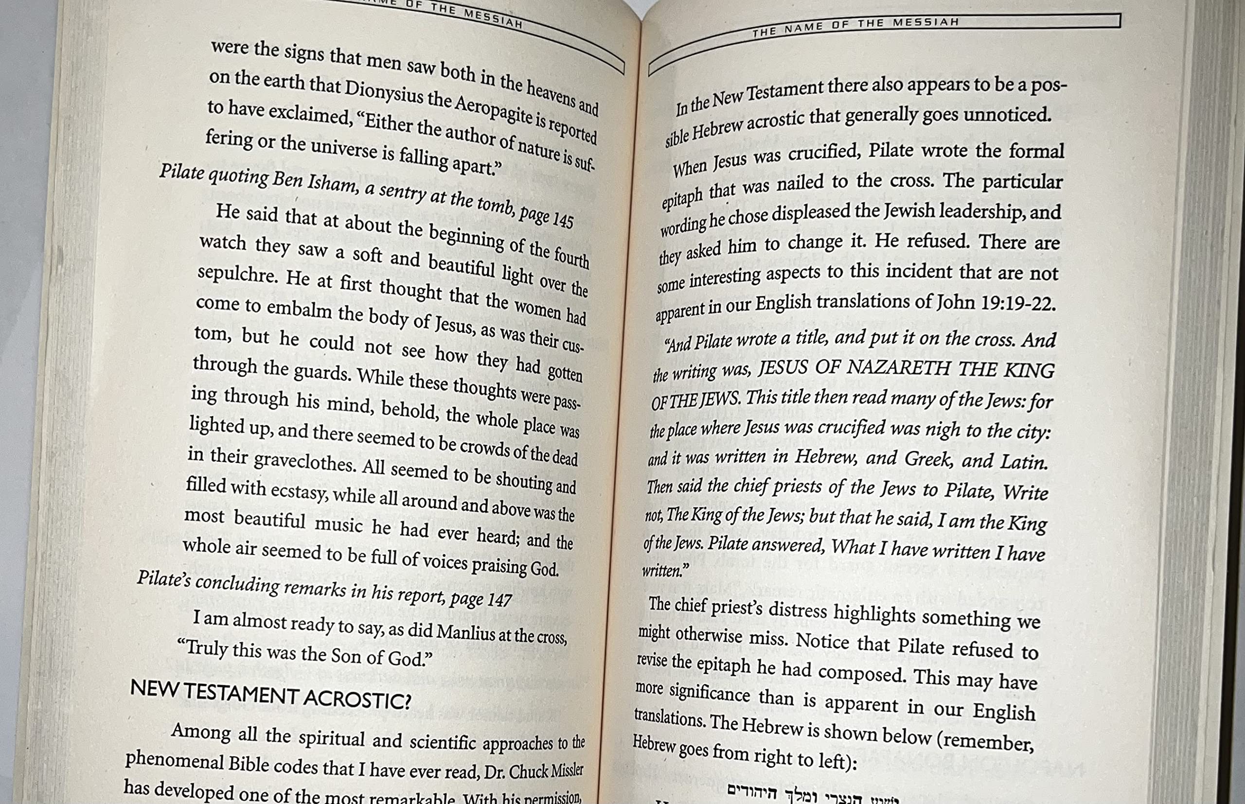 The Genesis Factor: The Amazing Mysteries of the Bible Codes,Used
