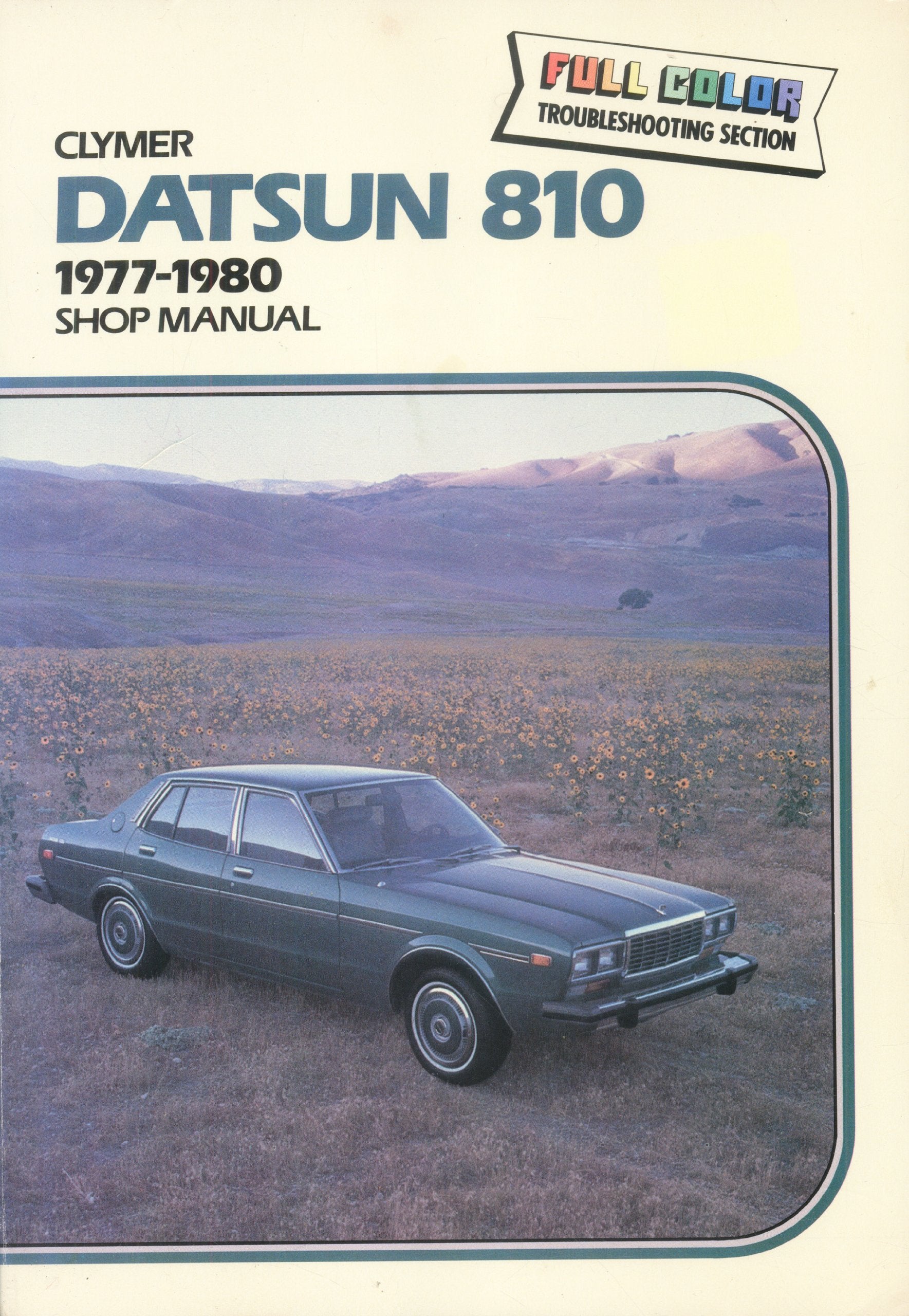 Datsun 810: 19771980 shop manual,Used