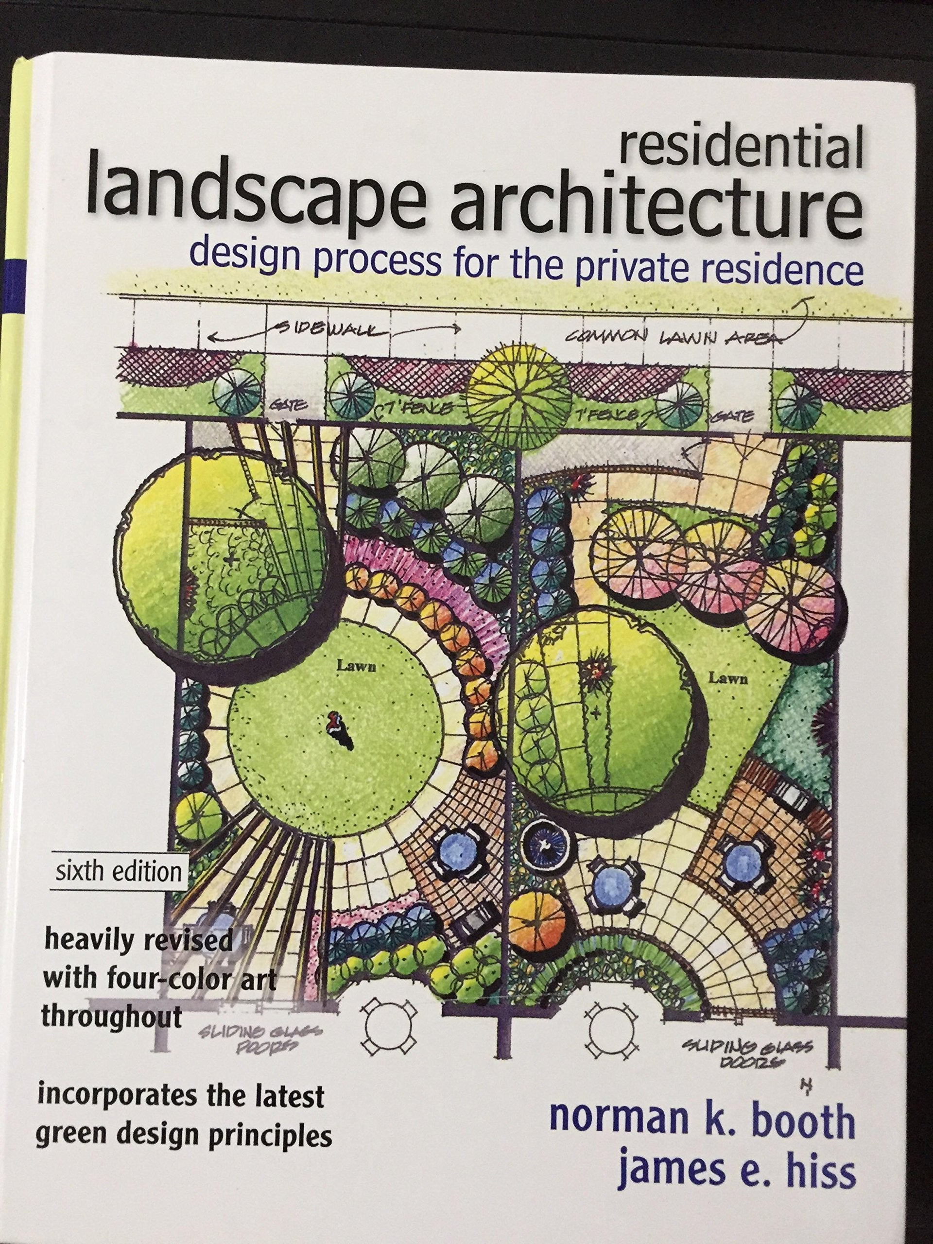 Residential Landscape Architecture: Design Process For The Private Residence (6Th Edition),New