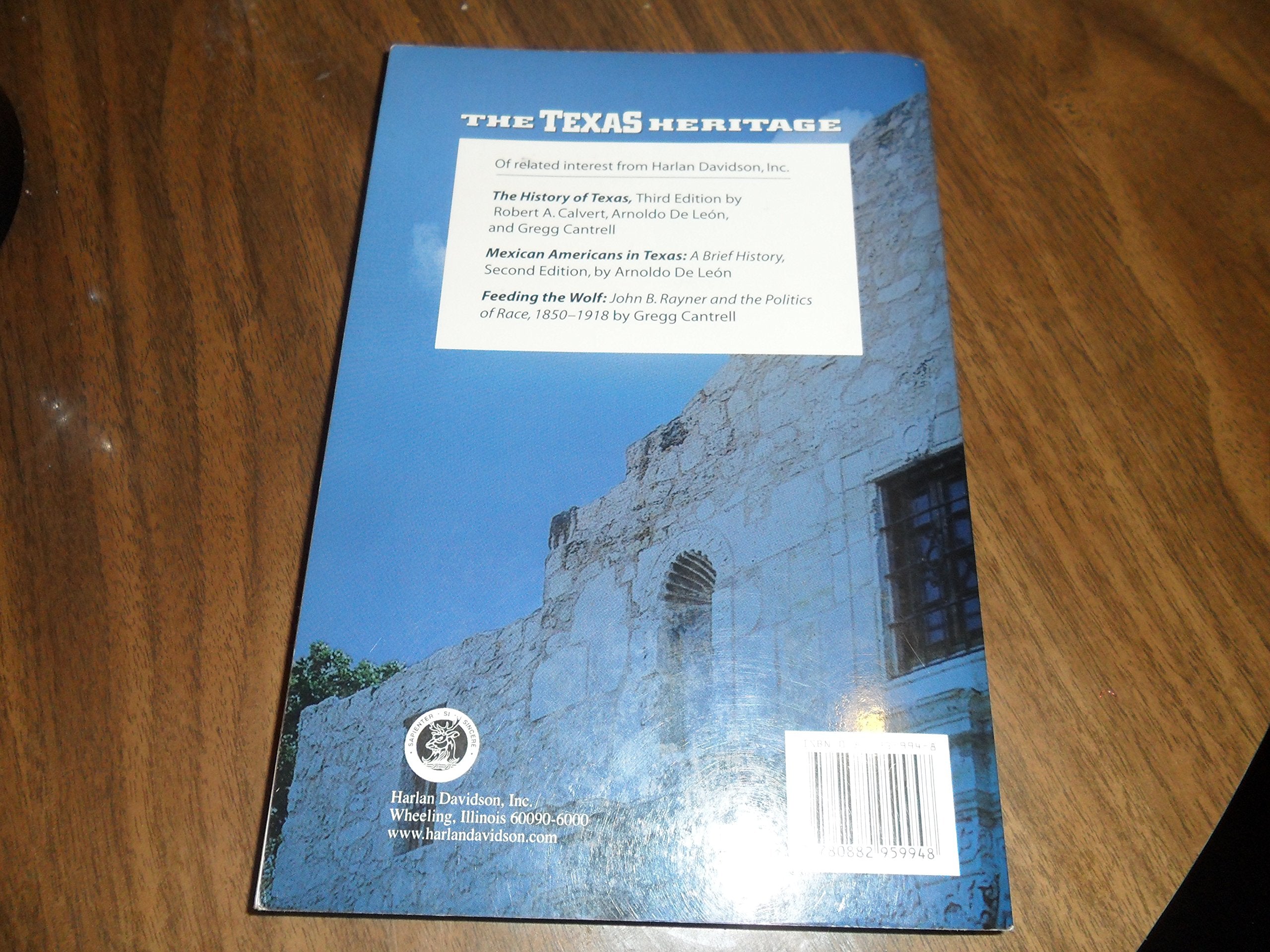 The Texas Heritage, 4th Edition,New