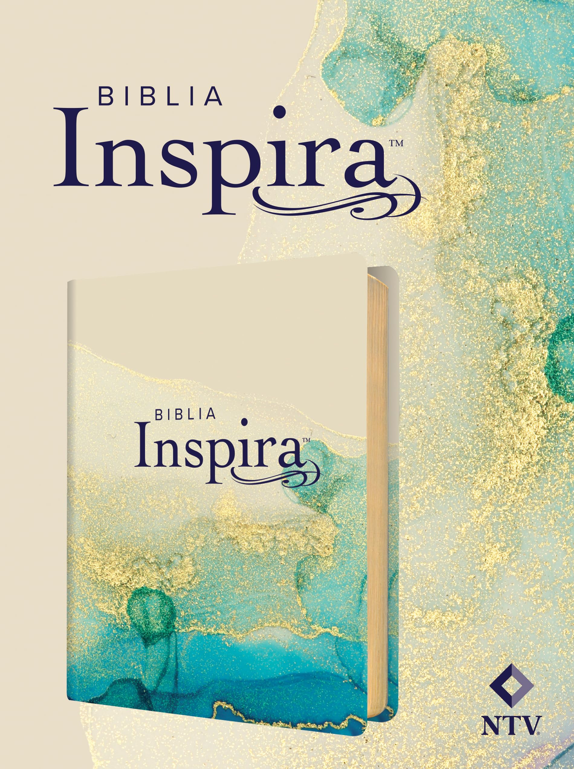 Biblia Inspira NTV (SentiPiel, Oro): La Biblia que inspira tu creatividad (Spanish Edition),Used
