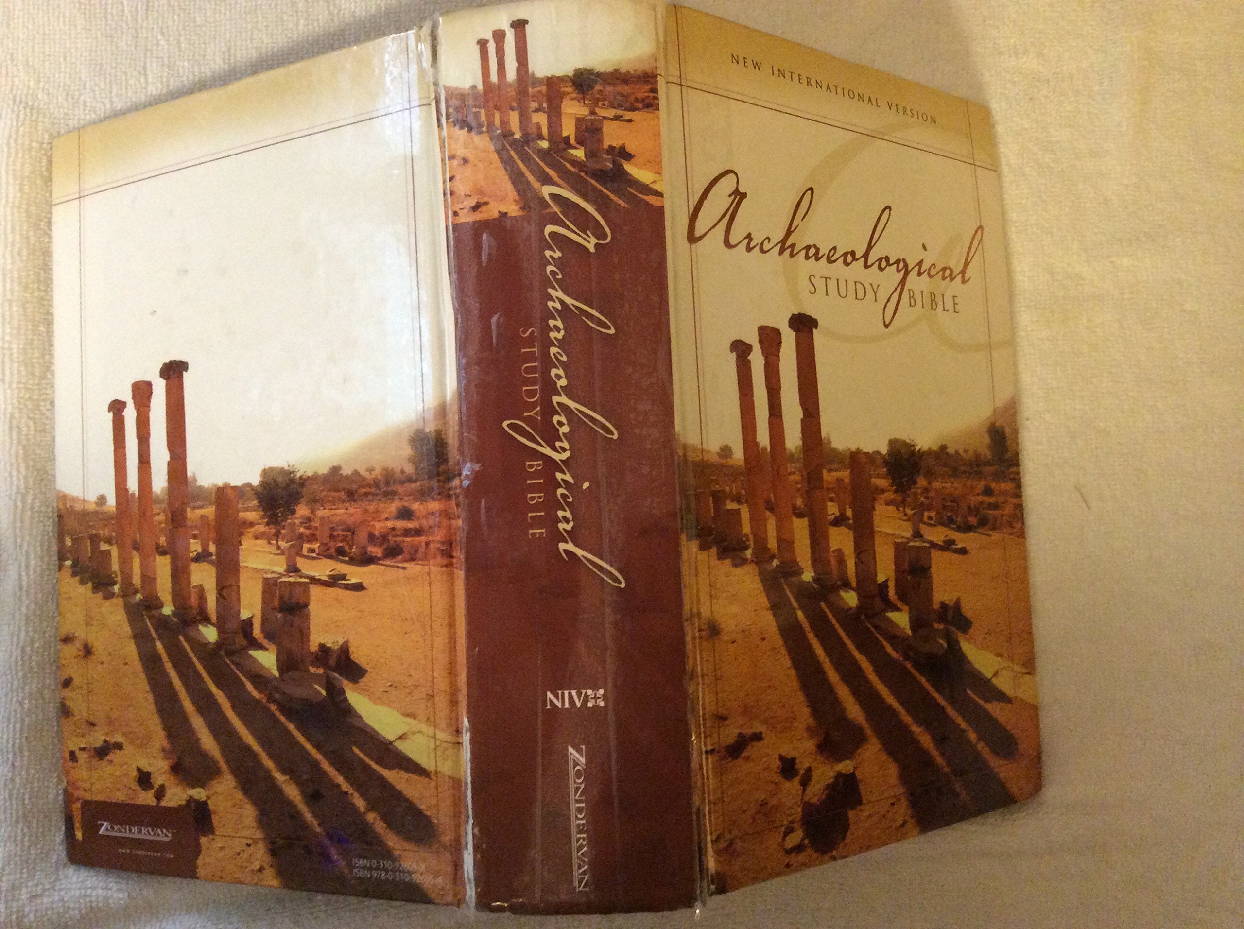 NIV Archaeological Study Bible, Hardcover - Illustrated Guide to Biblical History & Culture by Zondervan