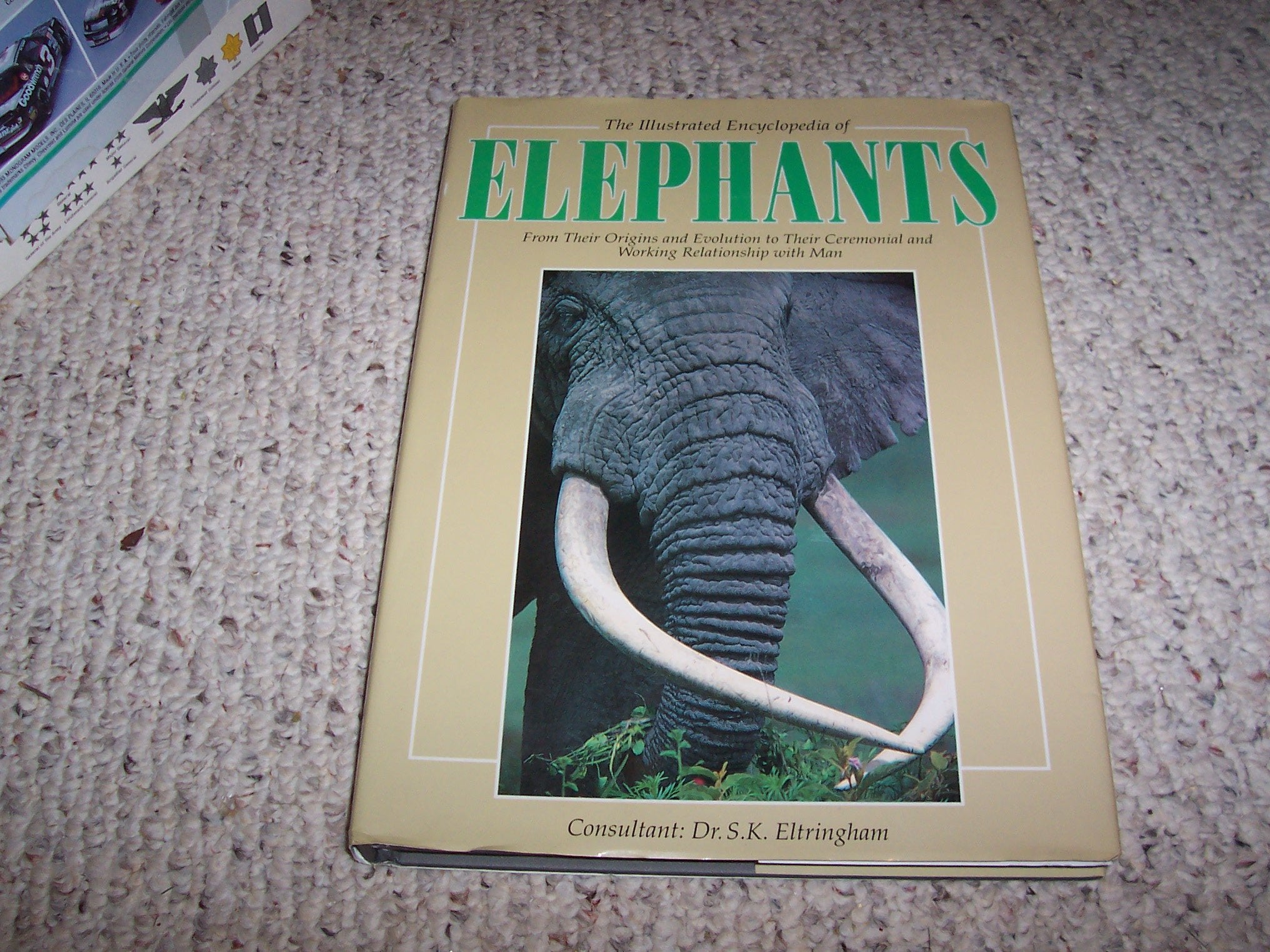 The Illustrated Encyclopedia of Elephants: From Their Origins and Evolution to their Ceremonial and Working Relationship with Ma,Used