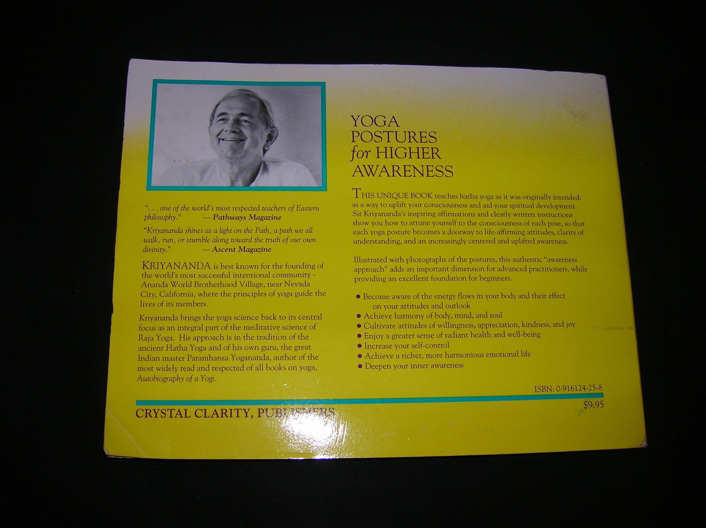 Yoga Postures For Higher Awareness,Used