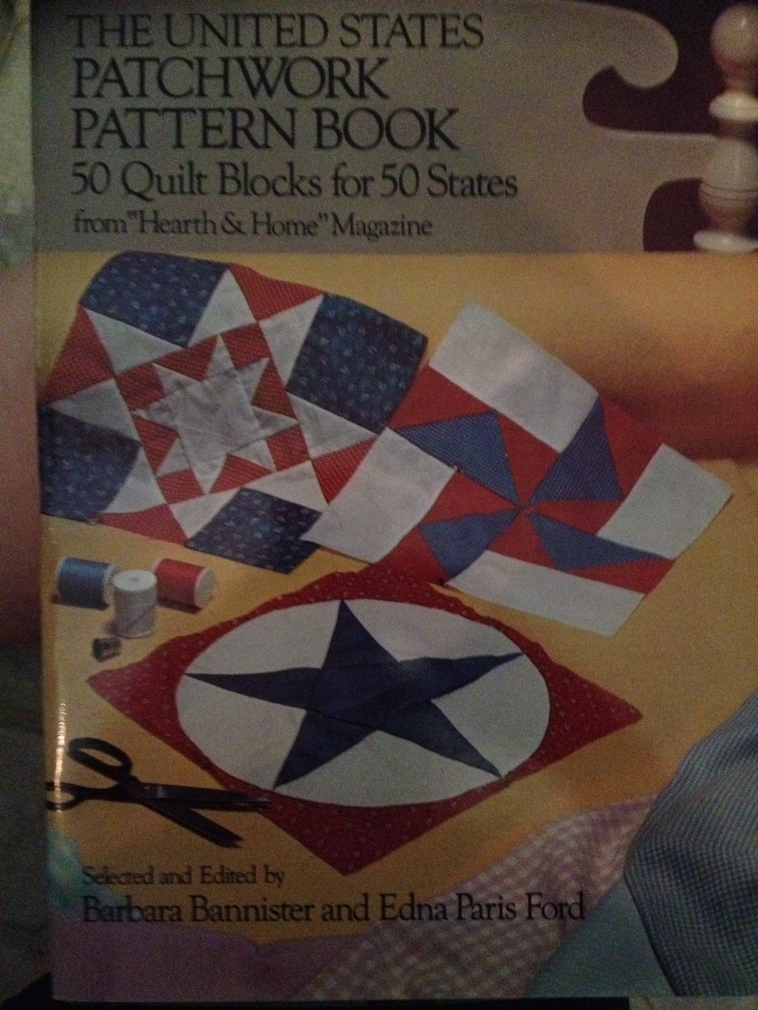 U.S. State Quilt Blocks (Aunt Ellens Treasury),Used